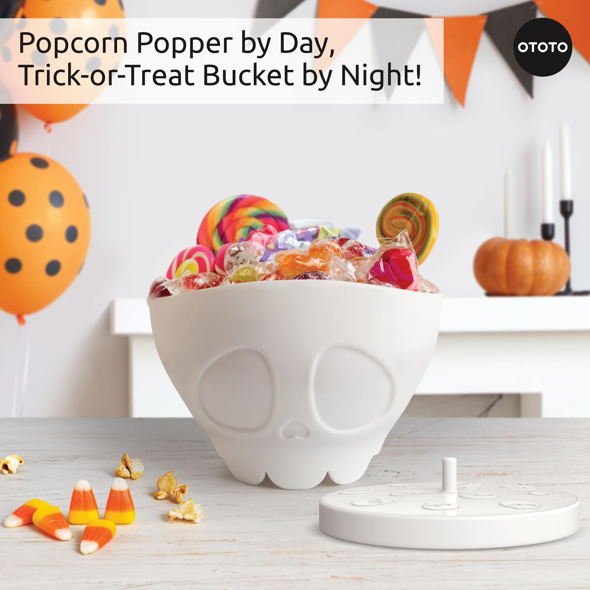 OTOTO New Scary Poppings Microwave Popcorn Popper - Gothic Popcorn Mic - View 5