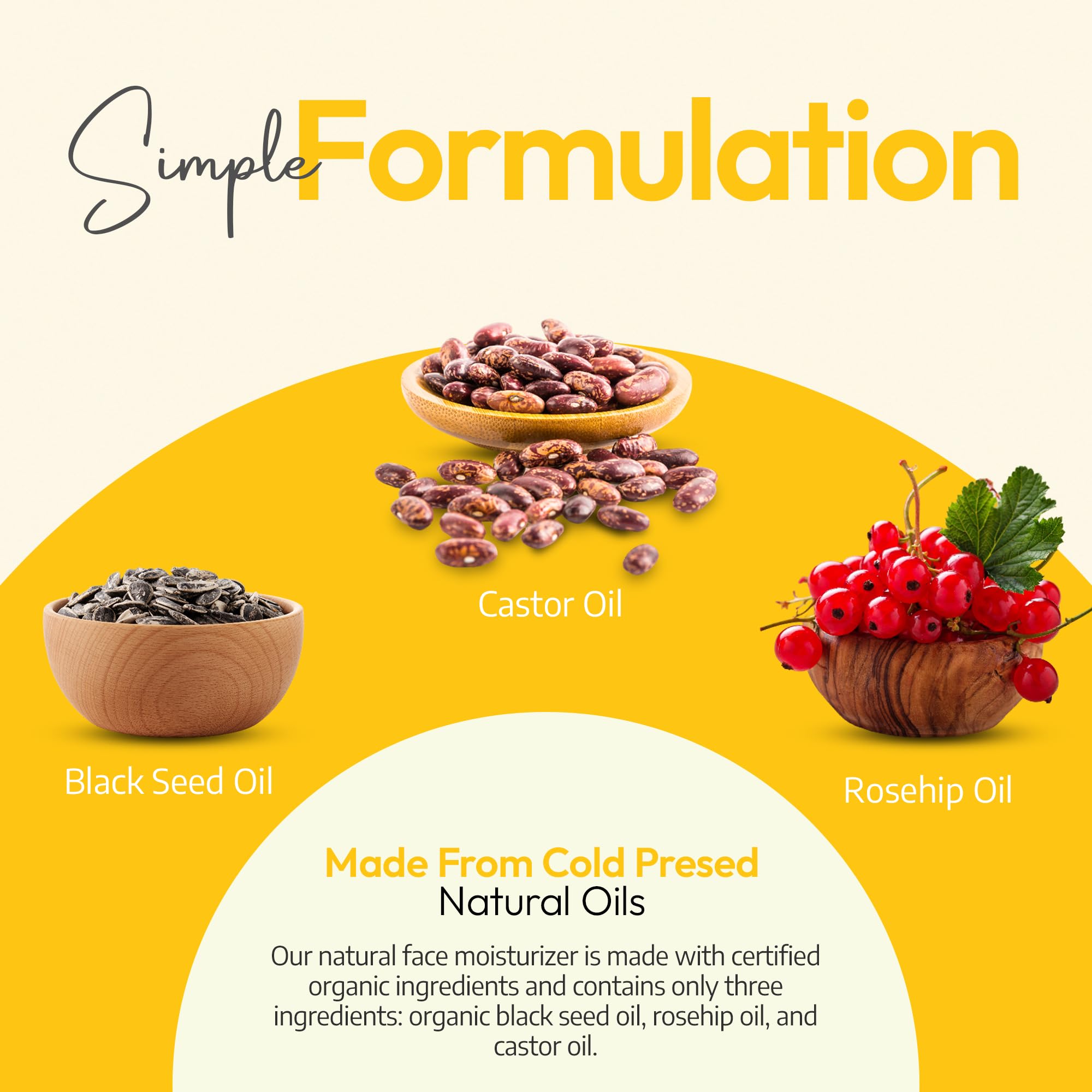 Skin Maxx Organic Castor Oil, Rosehip Oil & Black Seed Oil for Face - Anti - Skin Maxx Official Product View 5