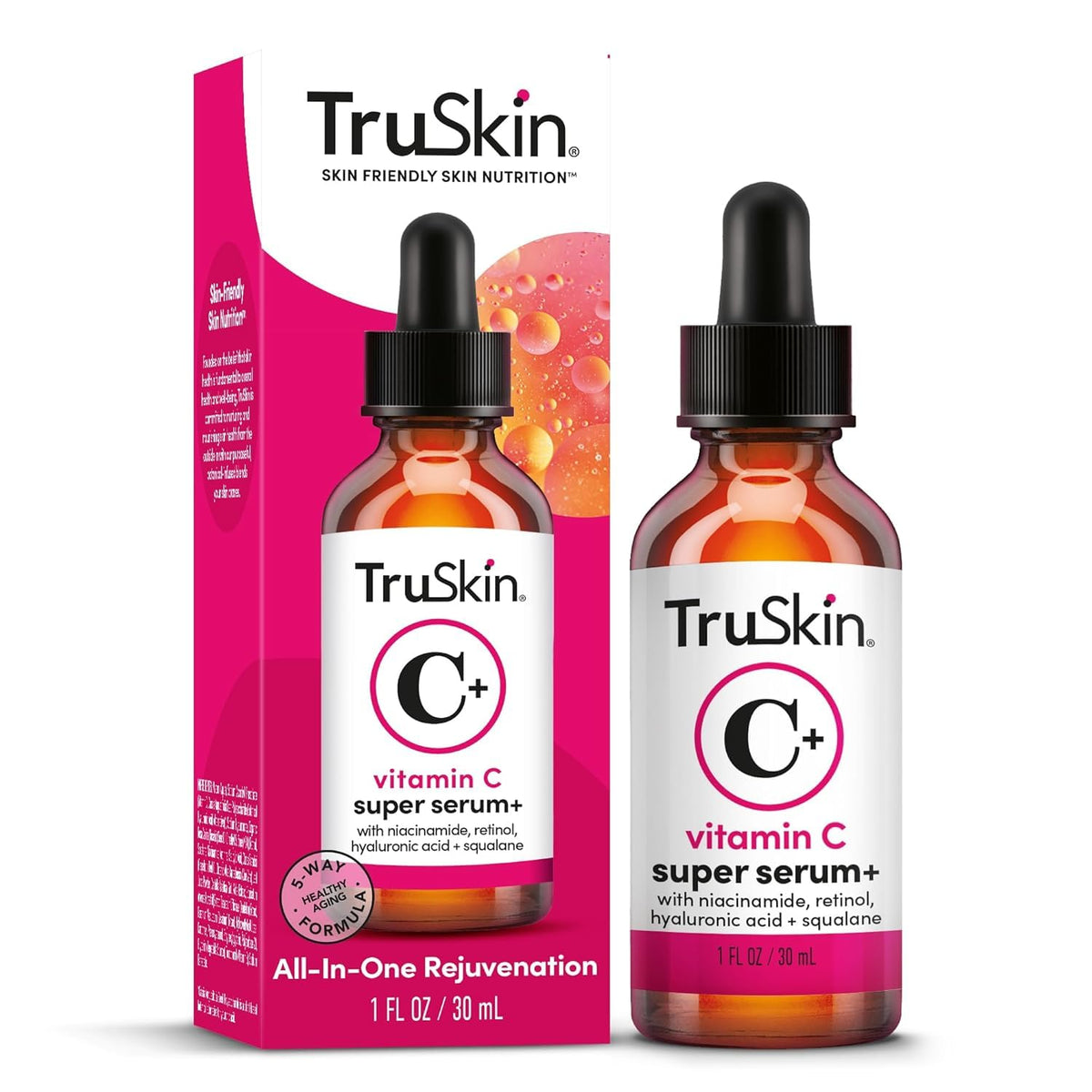 TruSkin Vitamin C Super Serum for Face 5 Skin Benefits 1 fl - TruSkin Official Imagery - 8