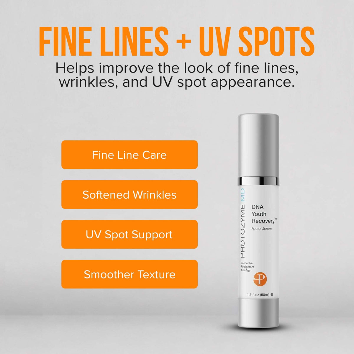 Photozyme DNA Youth Recovery Facial Serum - Photozyme Official Imagery - 5