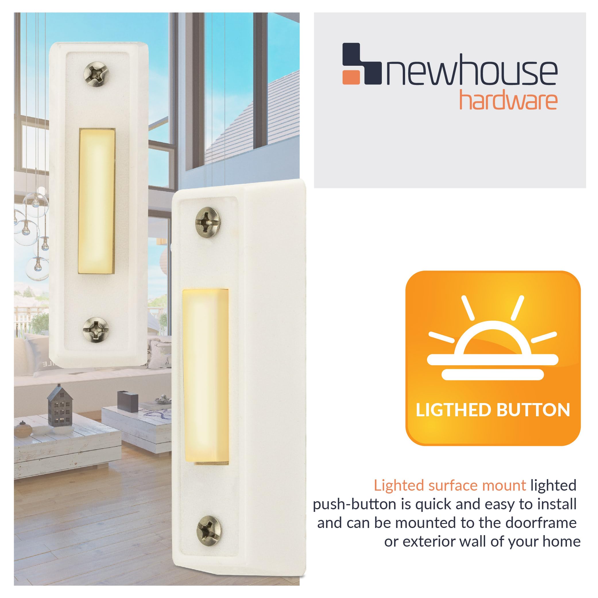 Newhouse Hardware Hardwired Chime Kit with 16-Volt/30VA Transform - Newhouse Hardware Official Product View 4