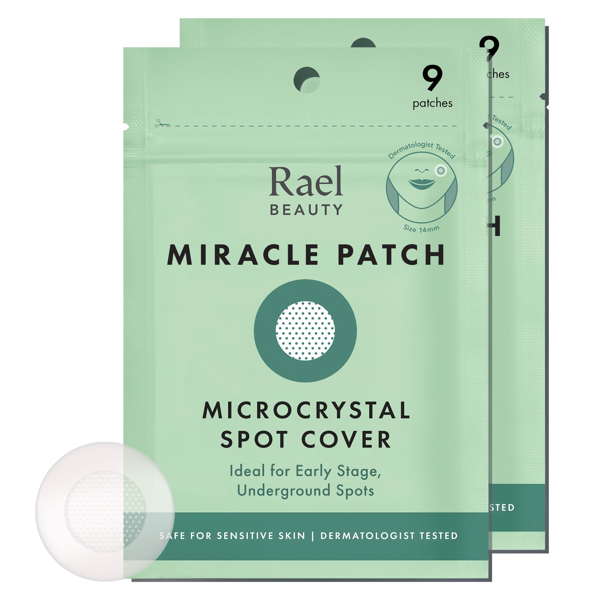 Rael Miracle Spot Control Cover Hydrocolloid Strips Pimple - Rael