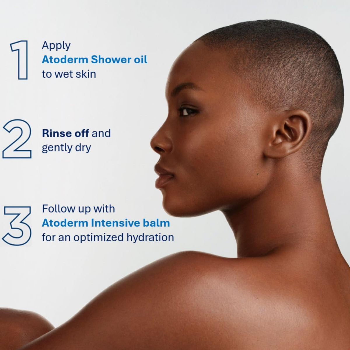 Bioderma Atoderm Shower Oil Cleansing Oil For Face Body - Premium Selection Official Imagery - 5