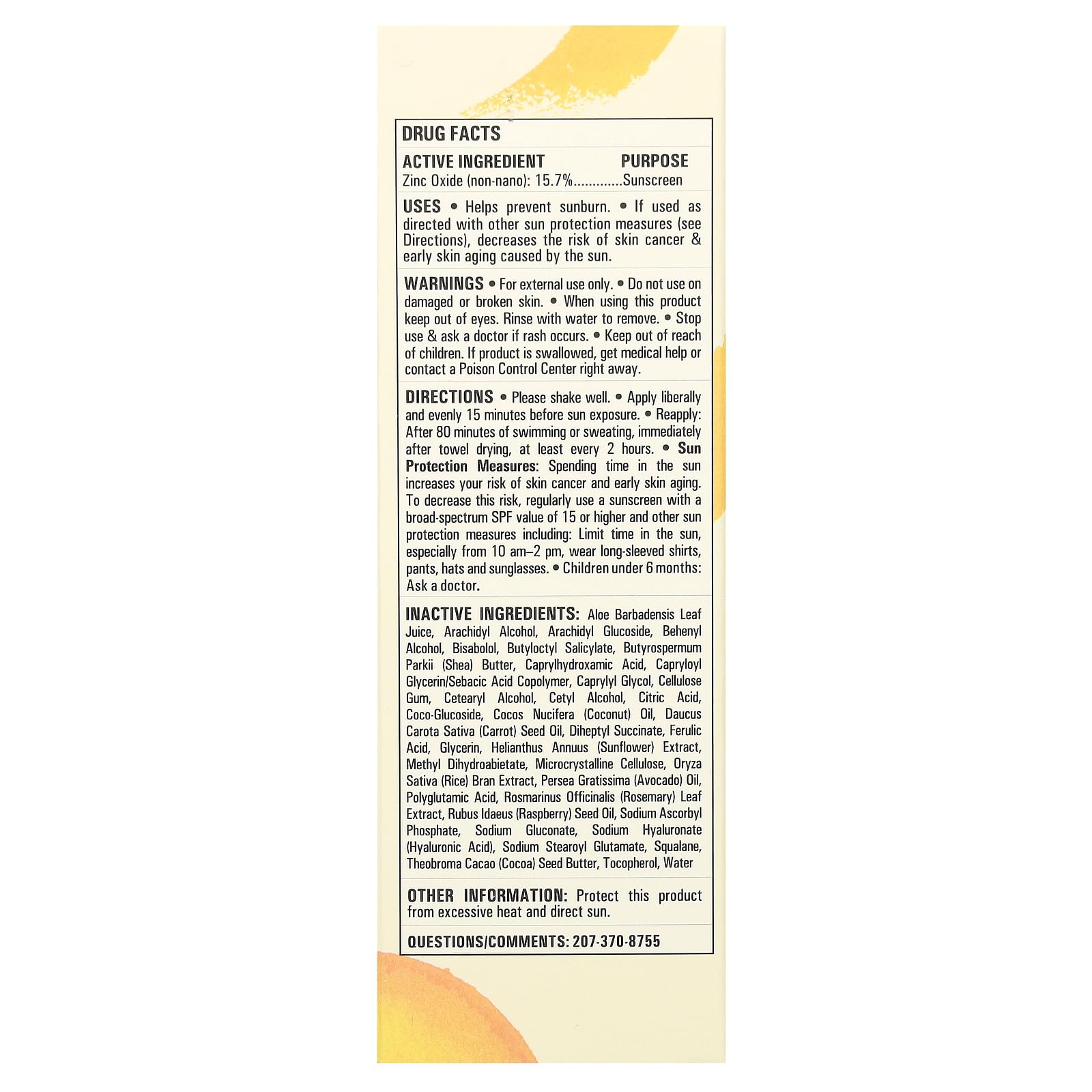 Mad Hippie Hydrating Facial SPF 25+, Zinc Oxide Sunscreen, - Mad Hippie