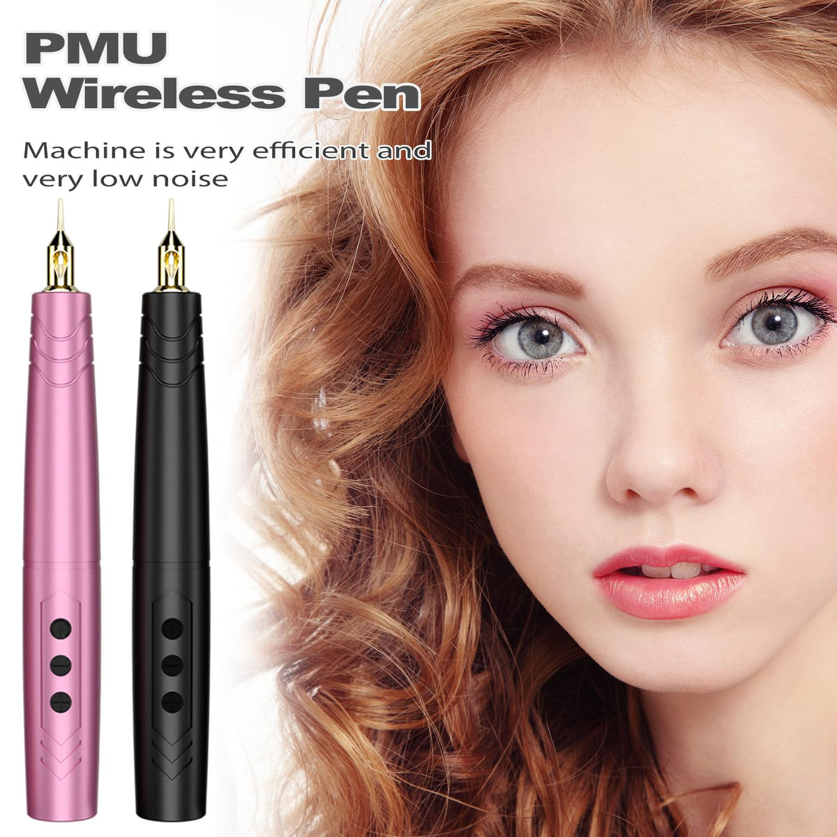 KVM Professional Wireless PMU Tattoo Pen Kit - KVM Official Imagery - 3