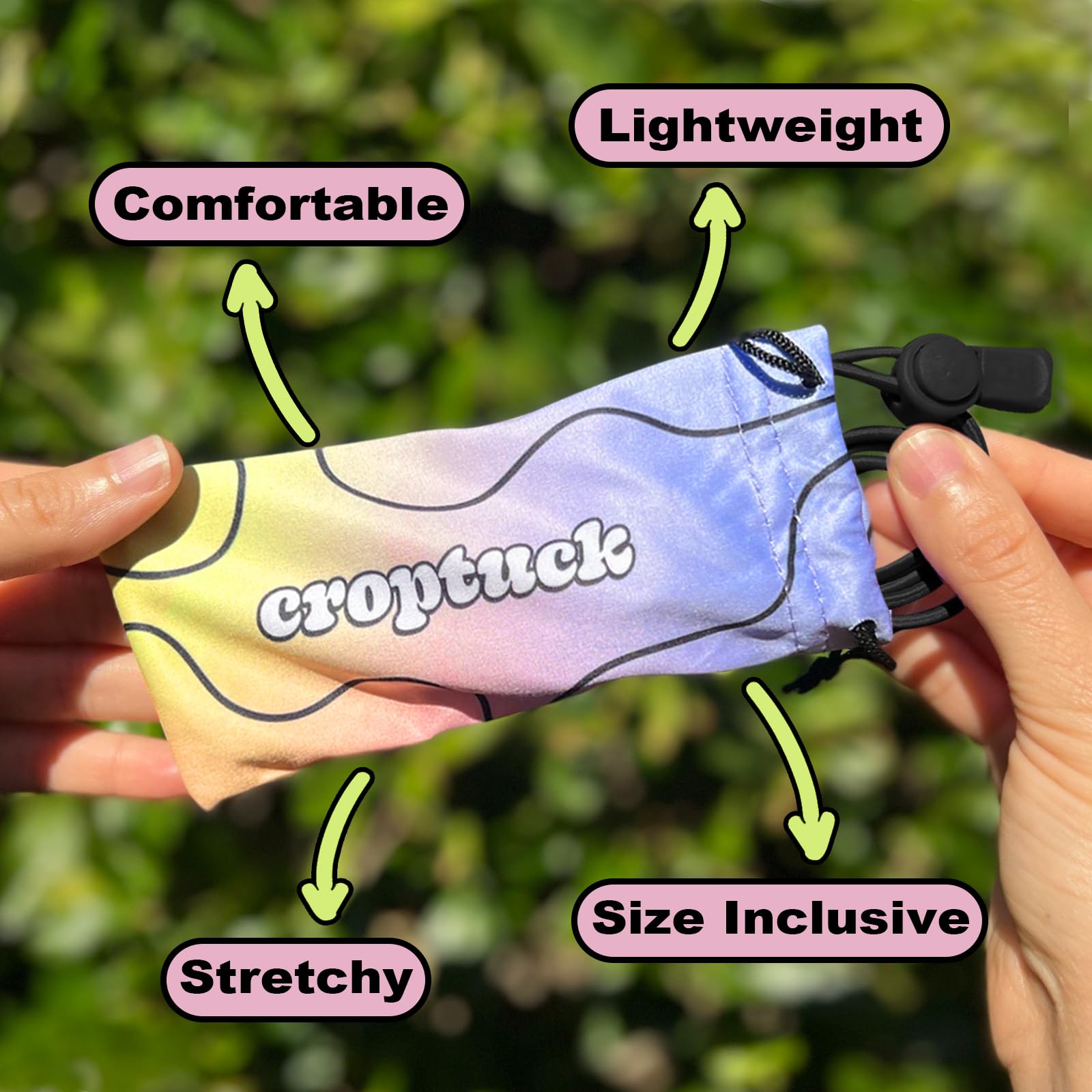 Croptuck Original Adjustable Crop Tuck Waist Band Tool for Tucking Shi - View 6