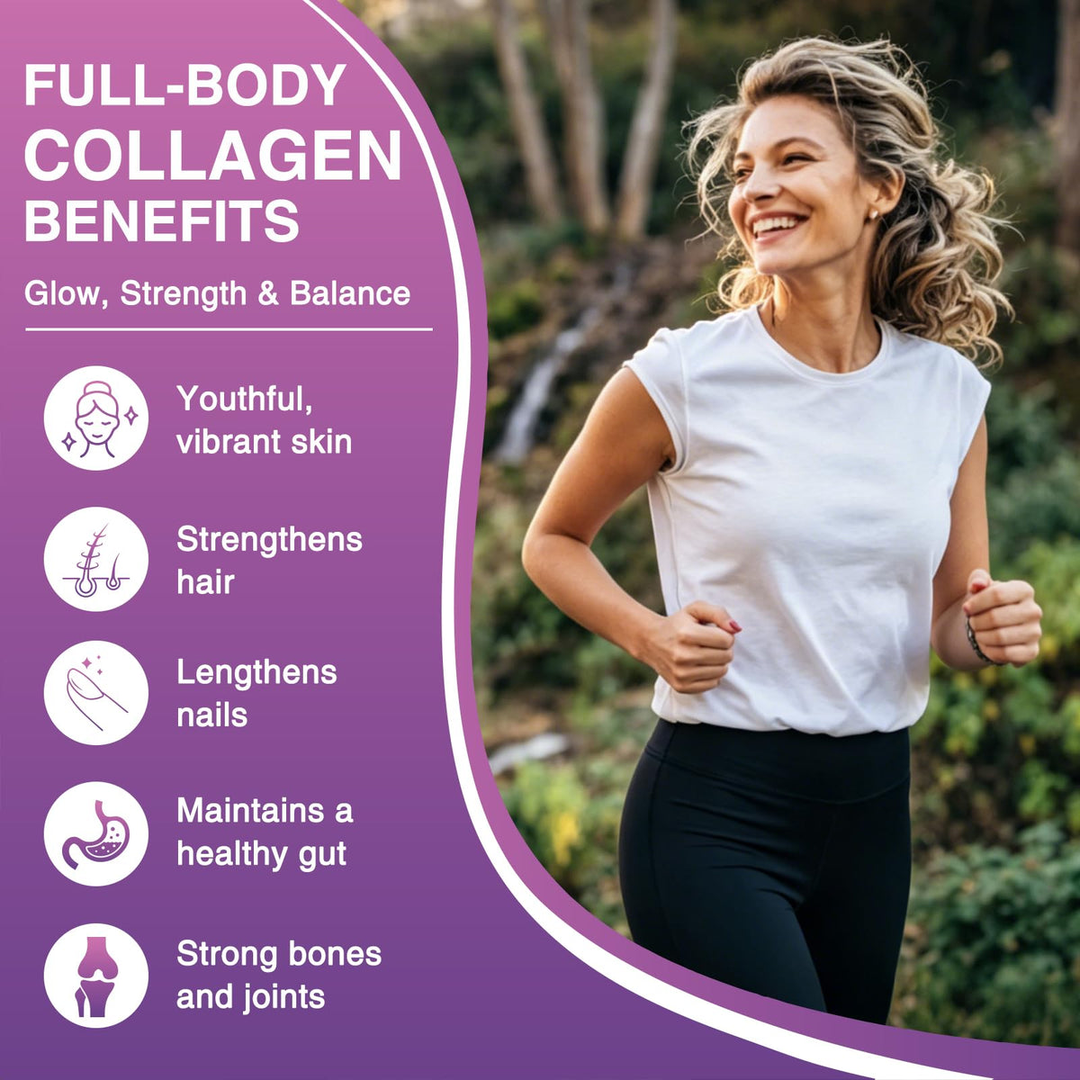 ZEBORA Multi Collagen Peptides for Women Unflavored 35 - ZEBORA Official Imagery - 4