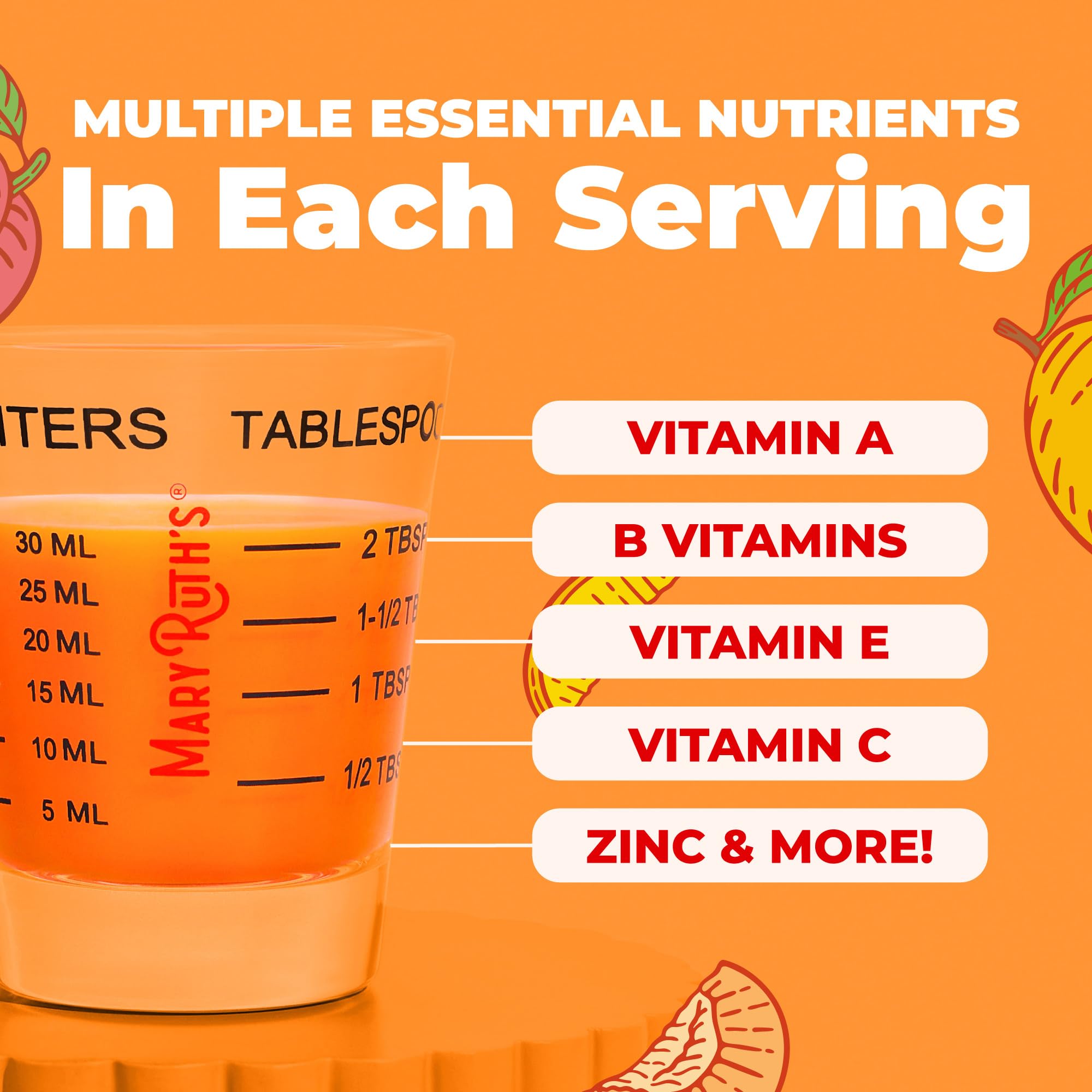 MARYRUTH S Liquid Multivitamin Hair Growth Clinically - MARYRUTH'S Official Product Imagery - 6