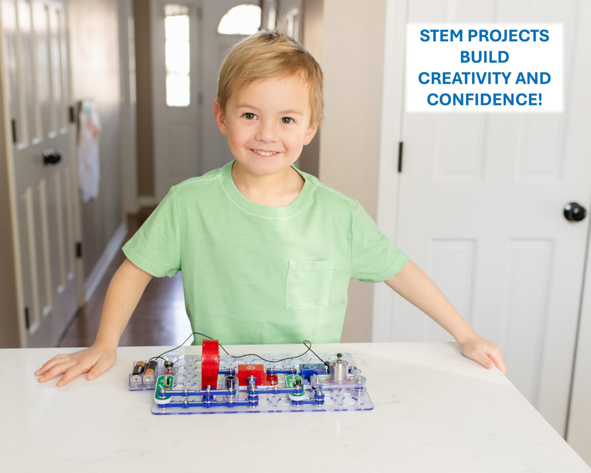 SNAP CIRCUITS Jr SC 100 STEM Electronics Kit 100 Projects - Snap Circuits Official Imagery - 4