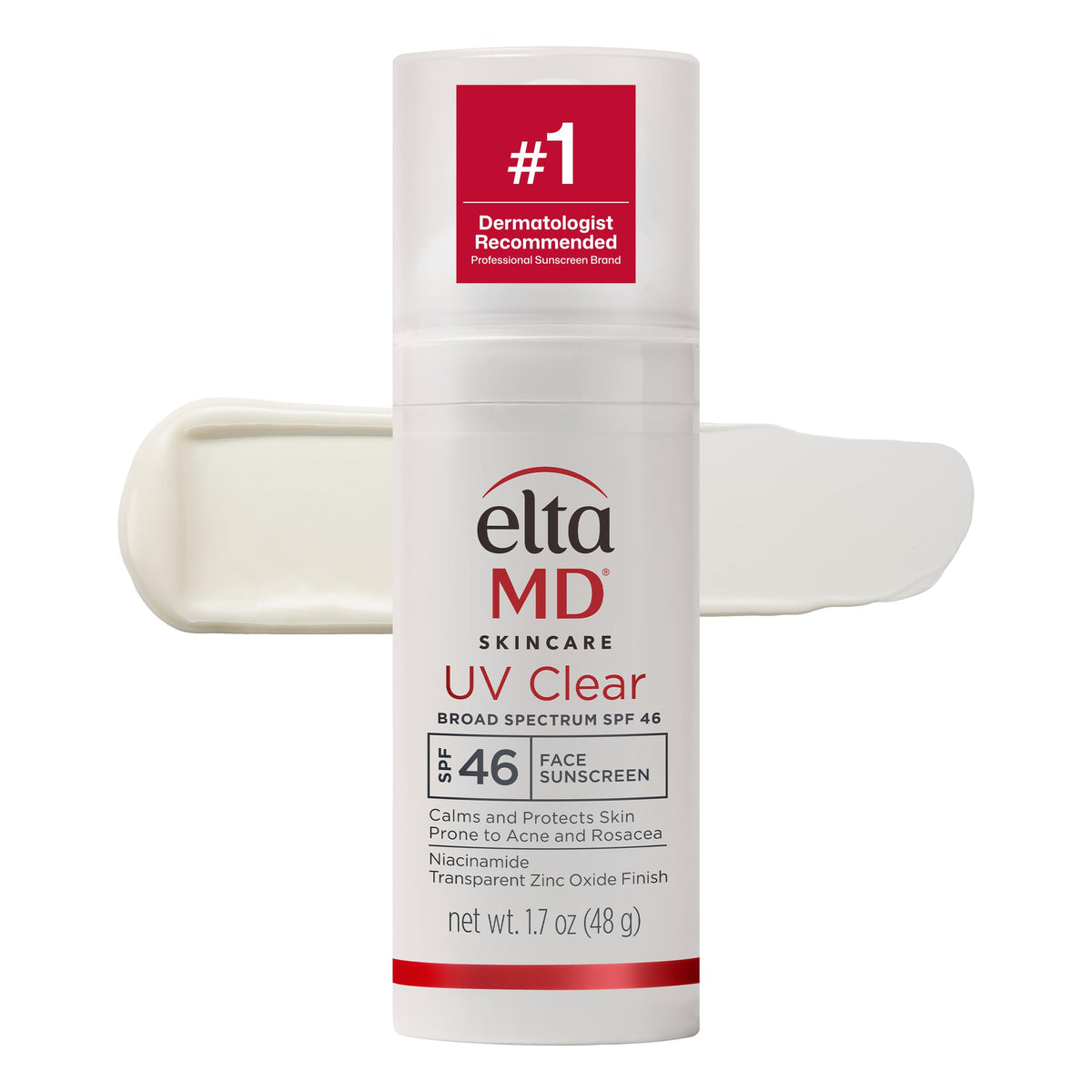 EltaMD UV Clear Face Sunscreen with Zinc Oxide Oil Free SPF - Premium Selection Official Imagery - 2
