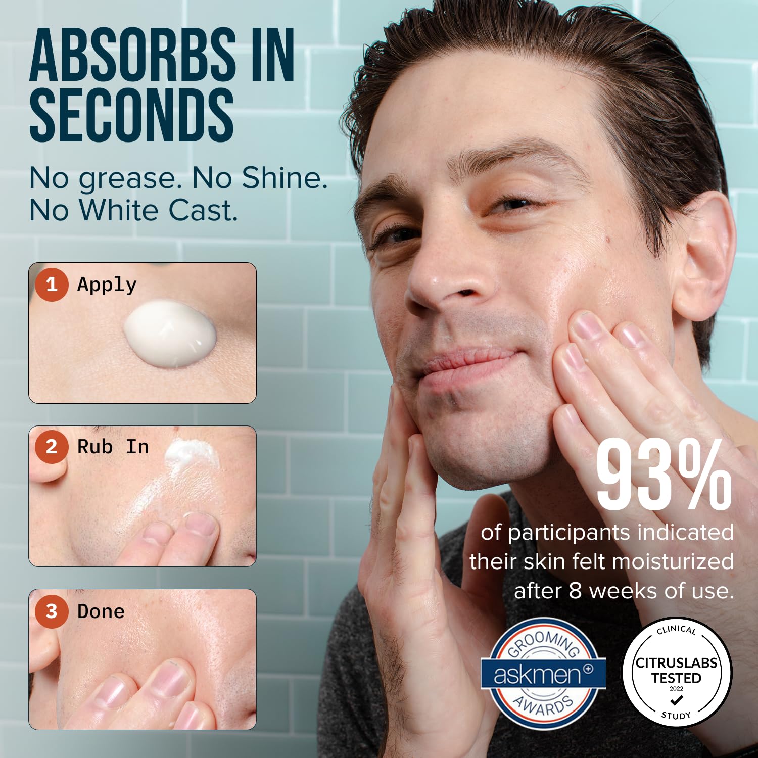 Cardon Men's SPF 30 Korean Sunscreen for Face, Facial Moisturizer With - Cardon Official Product View 5