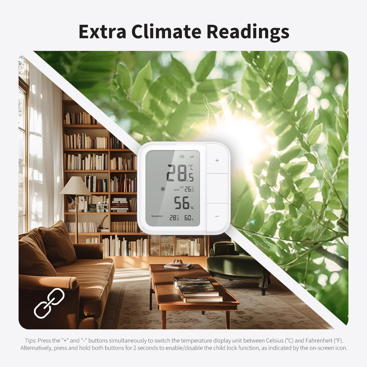 Aqara Thread Zigbee Smart Climate Sensor W100 Wireless - Aqara Official Imagery - 6