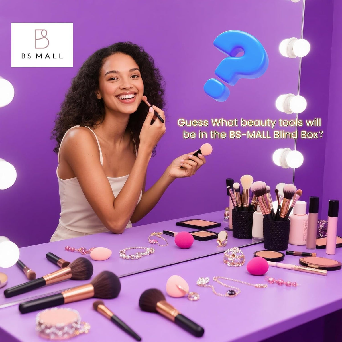 BS MALL Makeup Brushes Beauty Tools Assortment Box Curated - BS-MALL Official Imagery - 7
