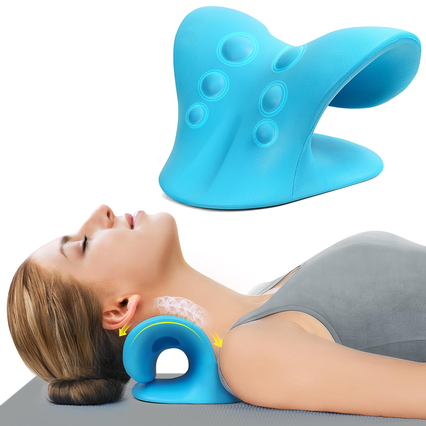 ComfortLife Neck Stretcher for Pain Relief, Neck and Shoulder Relaxer - View 1