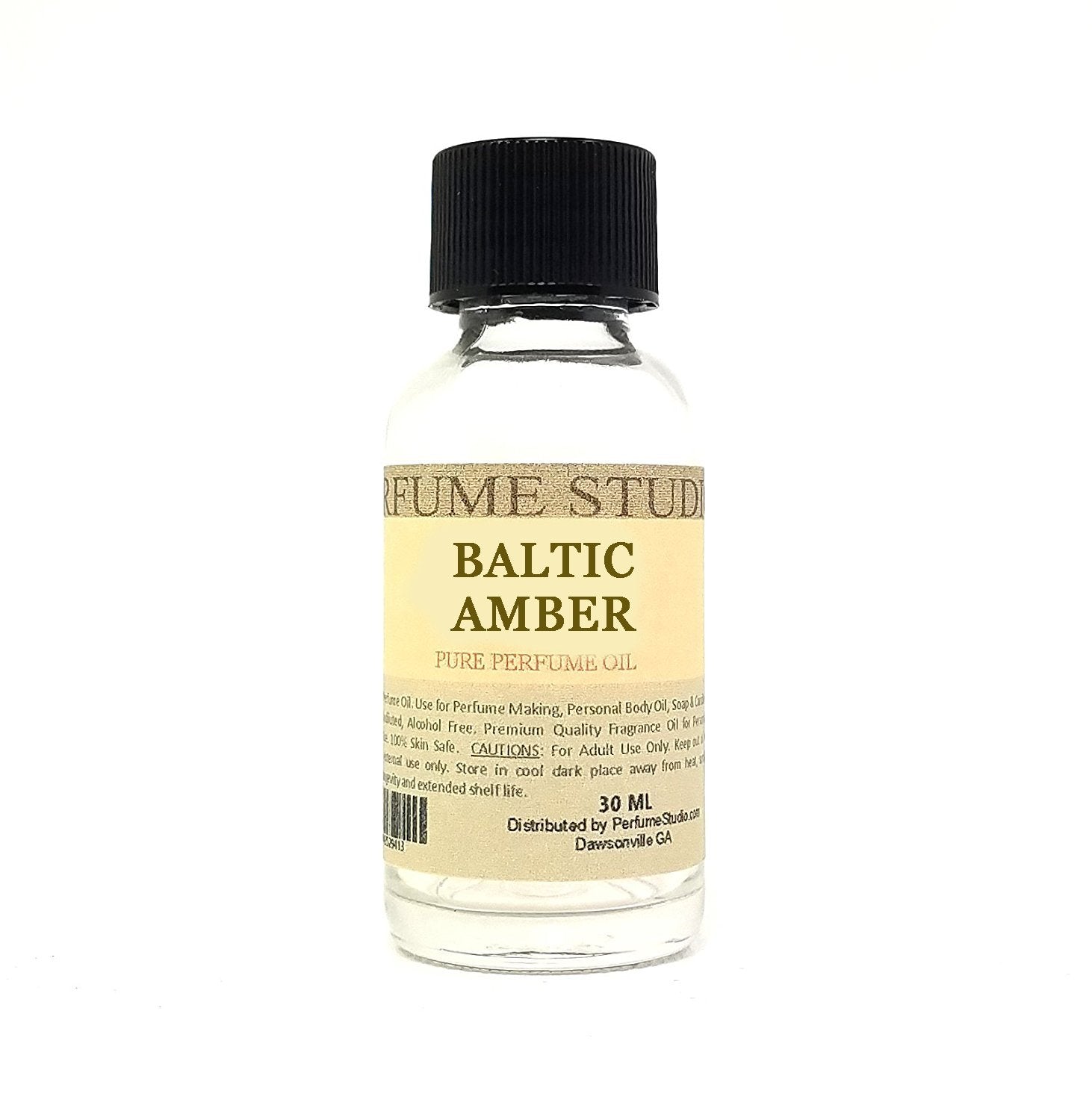 Baltic Amber Perfume Oil - an Oriental Scent with Majestic - Product Imagery