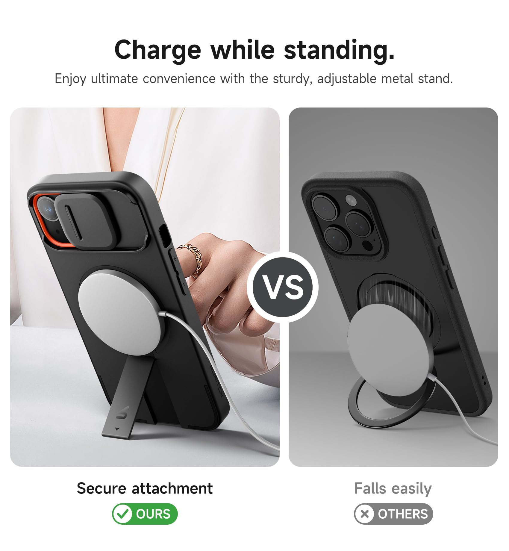 SURITCH for iPhone 13 14 Case with Magnetic Camera Slide - SURITCH Official Imagery - 6