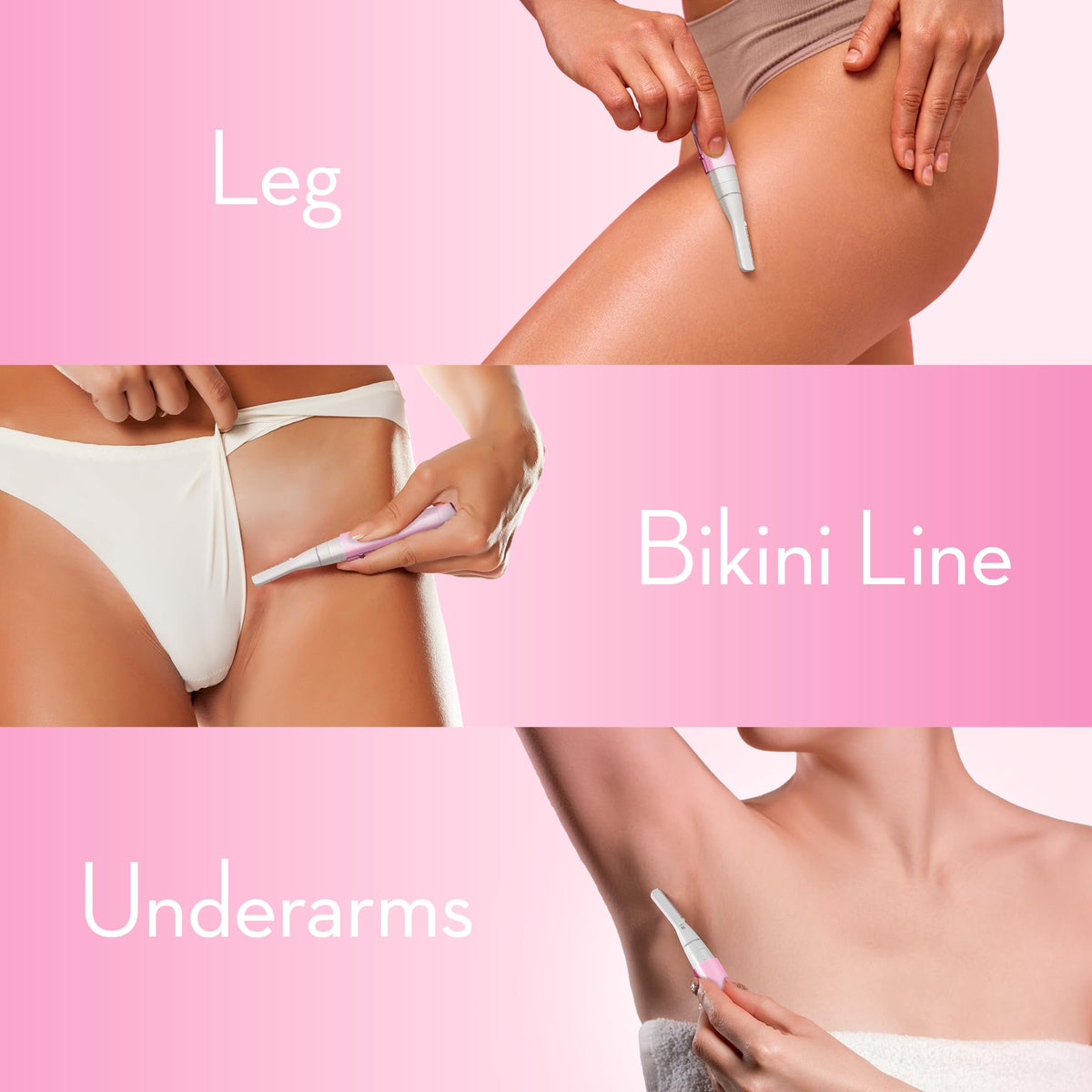Facial Hair Removal for Women Painless Eyebrow Trimmer with - OLOV slim Official Imagery - 5