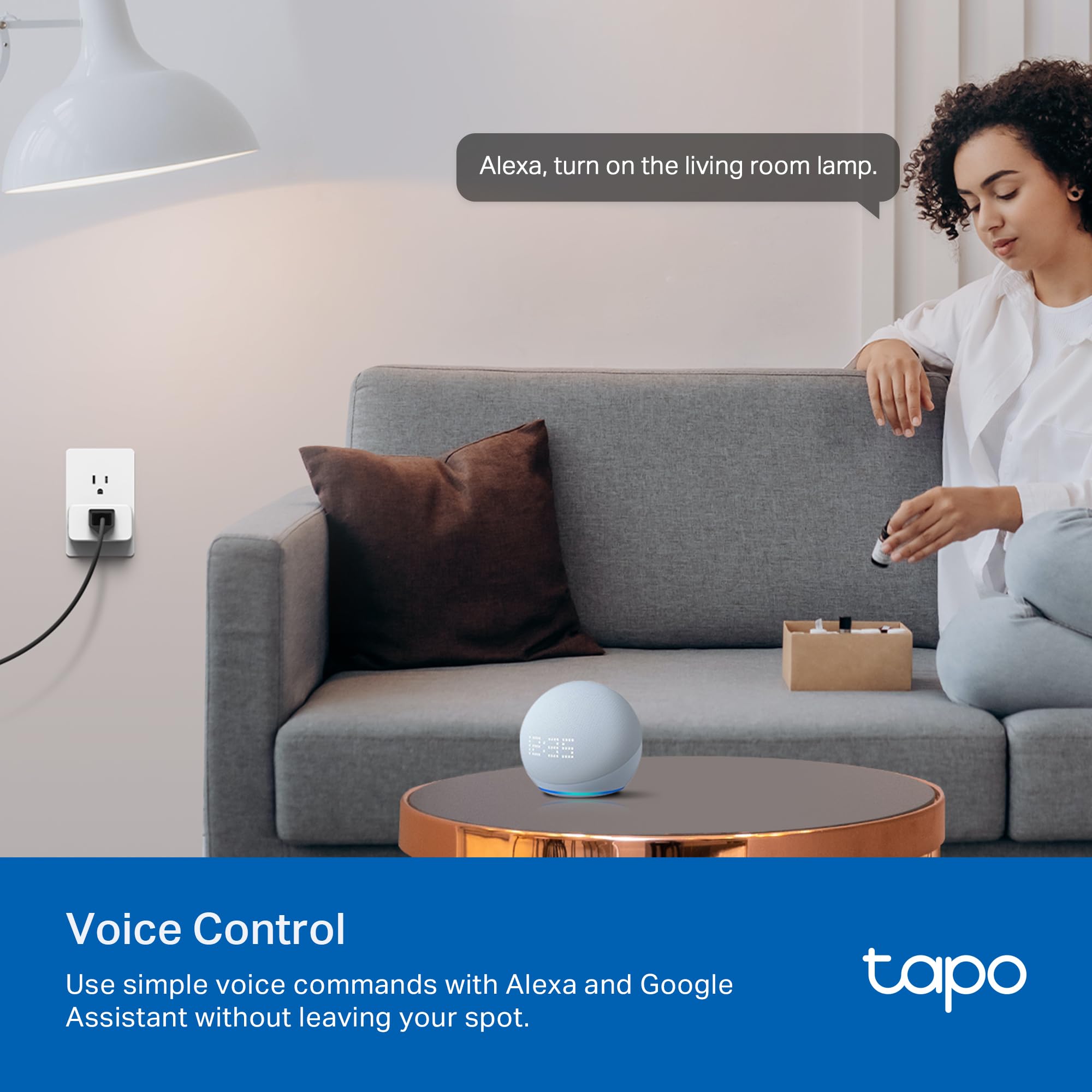 Tapo Smart Plug Wi-Fi, Energy Monitoring, P115 , 15A - Tapo Official Product View 6