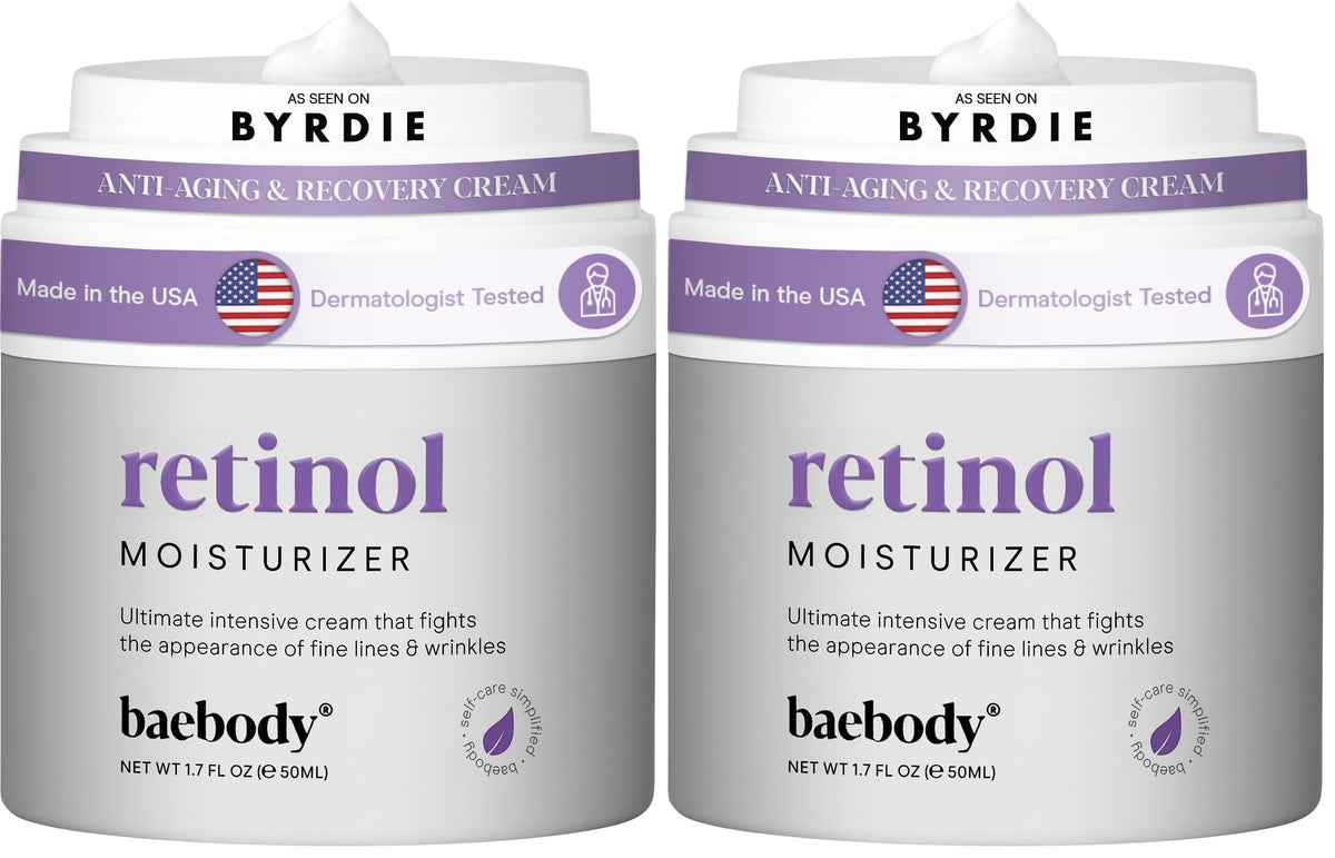 Baebody Made in USA Retinol Cream for Face - Baebody Official Imagery - 2
