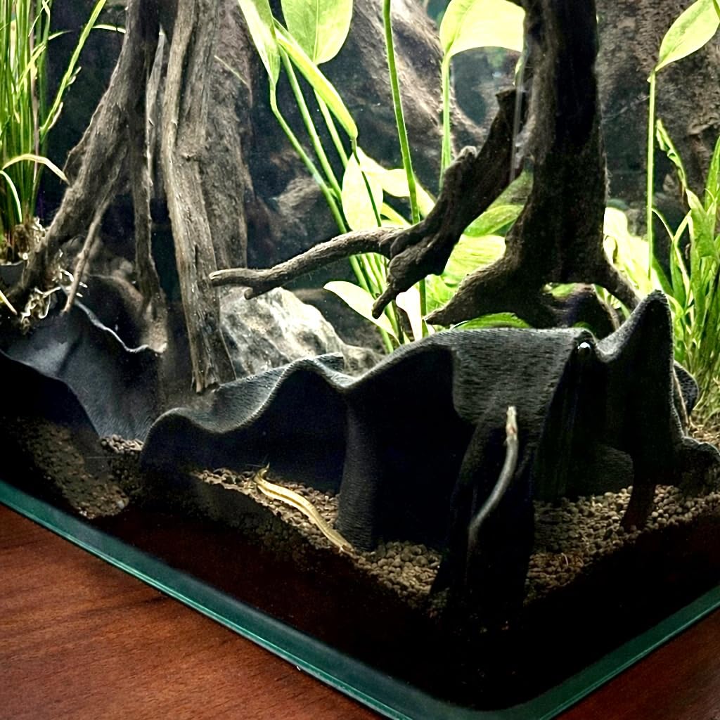 Aquarium Terrarium Corner Underground Cave Faux Mangrove - FROSTO Official Imagery - 7