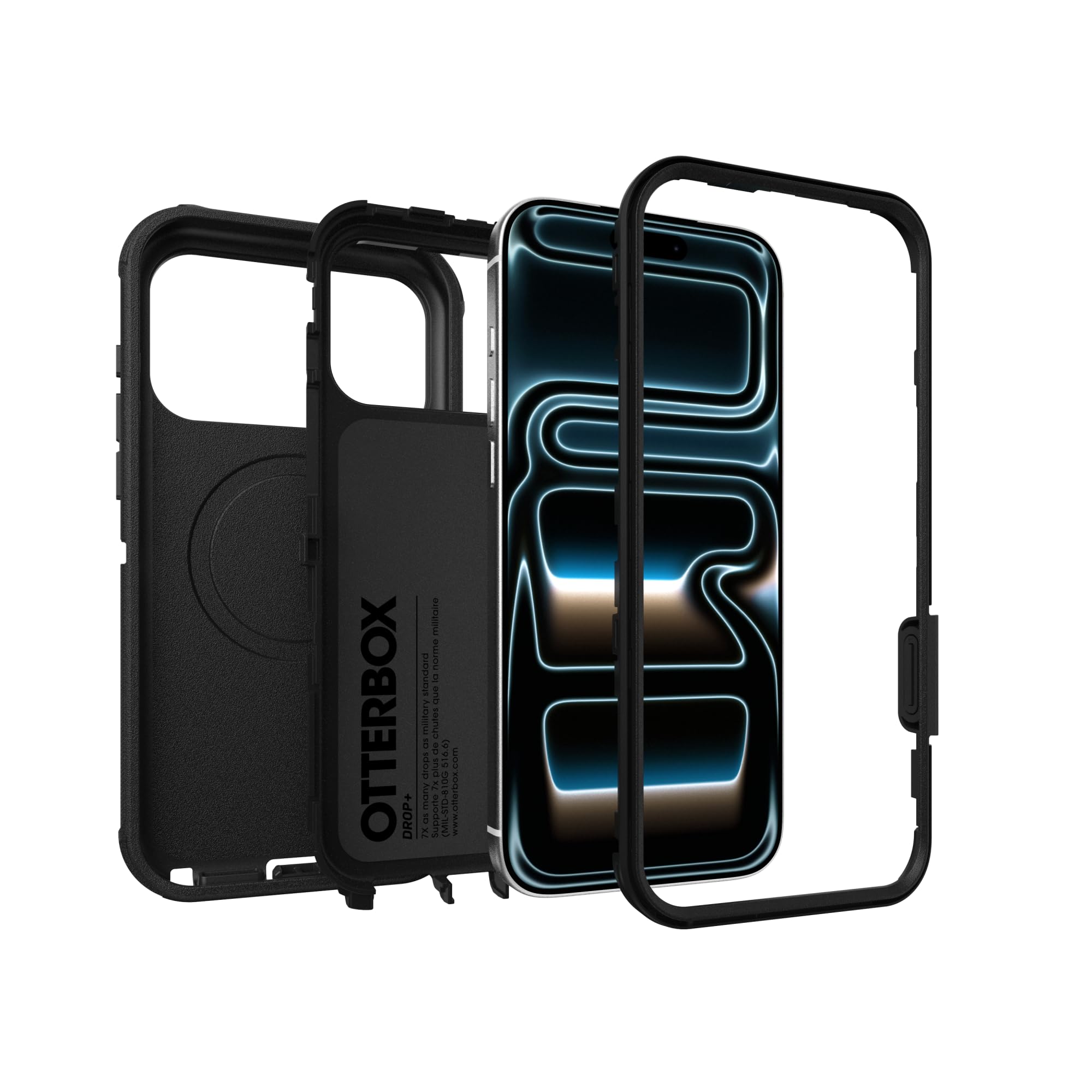 Elefair Tech OtterBox iPhone 17 Pro Max Defender Pro Series Case - Black - Elefair Tech Official Product View 4