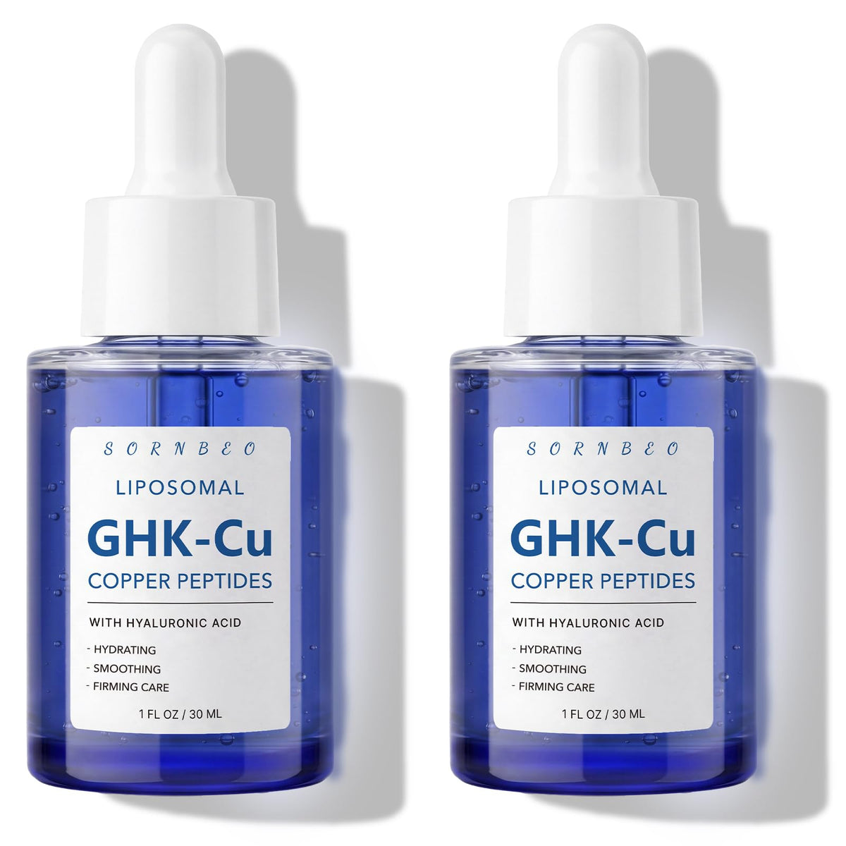 Copper Peptides Serum for Face with Liposomal Hyaluronic - SORNBEO Official Imagery - 2
