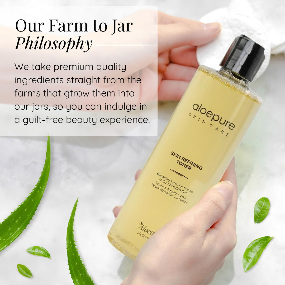Aloette Skin Refining Toner for Face - Aloette Official Imagery - 6