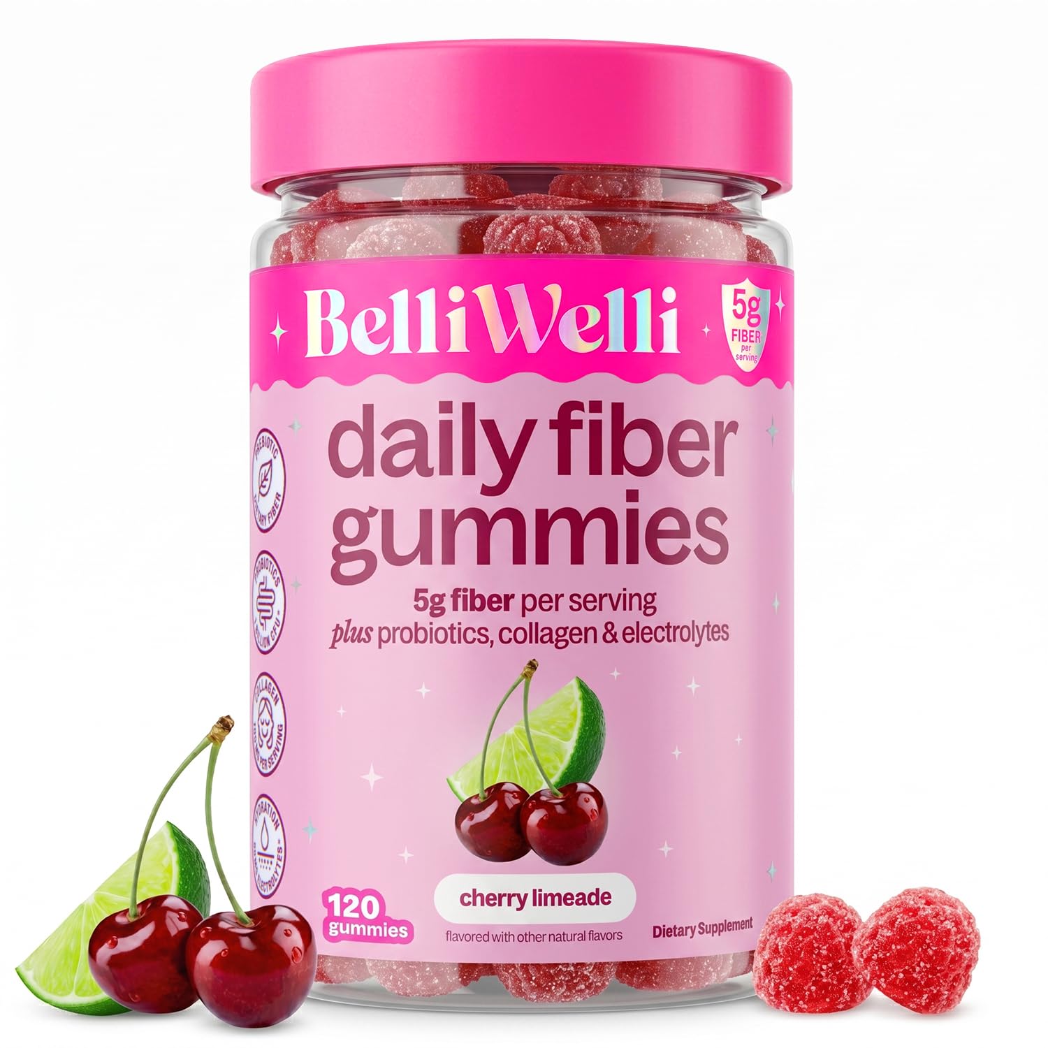 Belli Welli Fiber Gummies for GLP 1 Support - Belli Welli Official Imagery - 2
