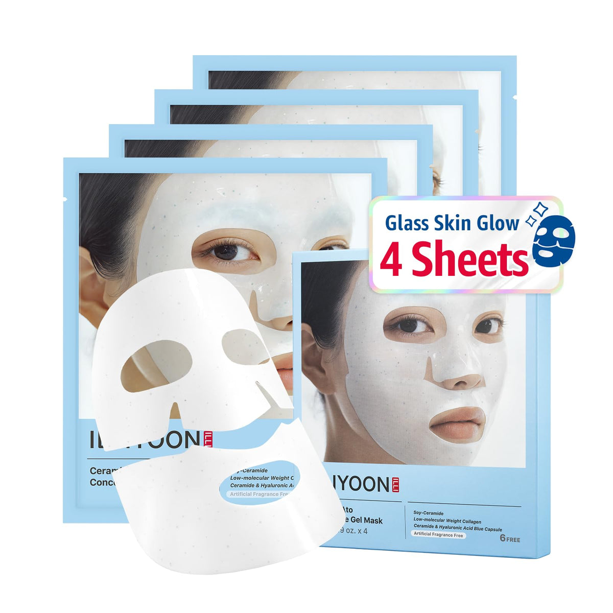 Illiyoon Ceramide Ato Concentrate Gel Face Mask - Illiyoon Official Product Imagery - 1