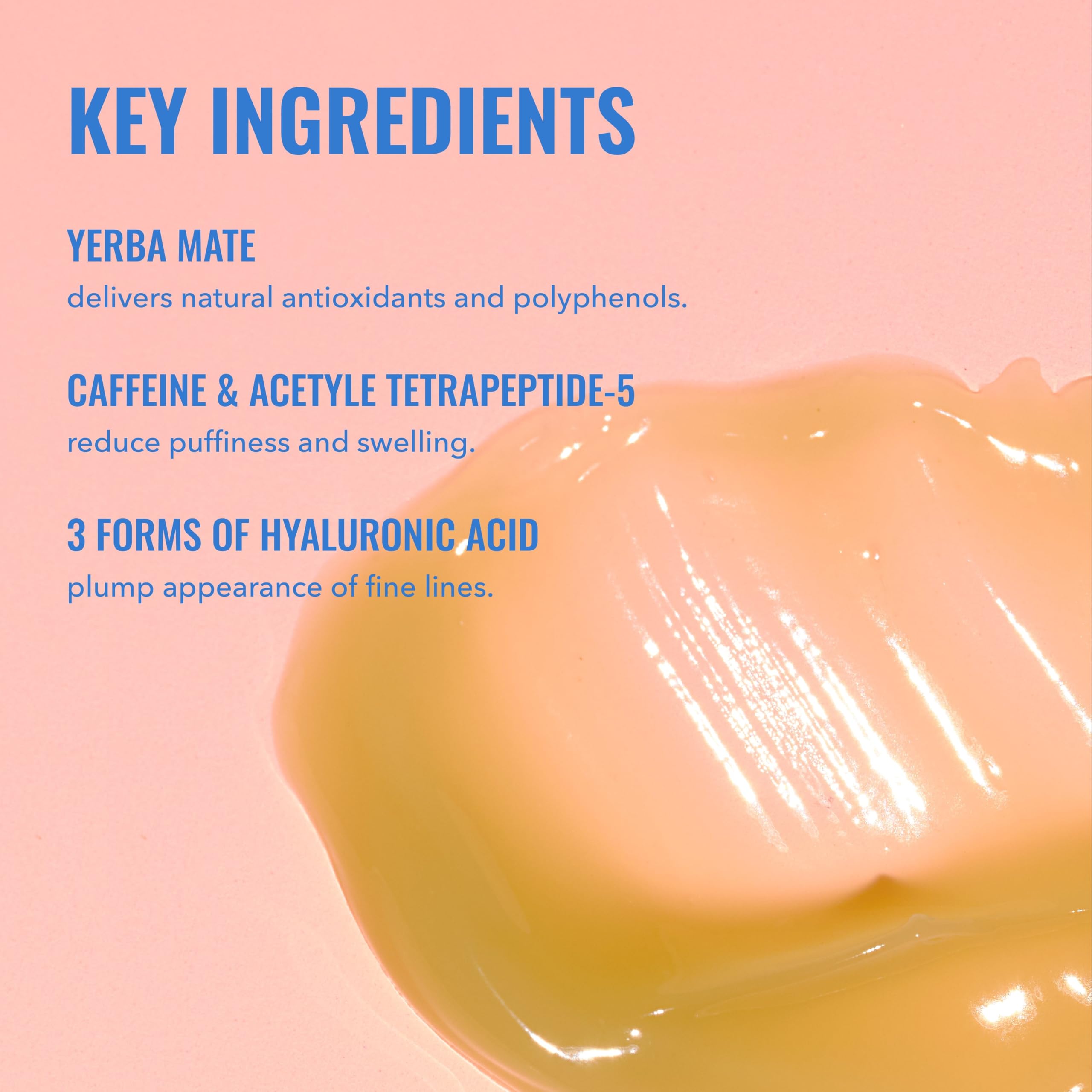 Good Molecules Yerba Mate Wake Up Eye Gel, Caffeine Under Eye... - Good Molecules Official Product View 4