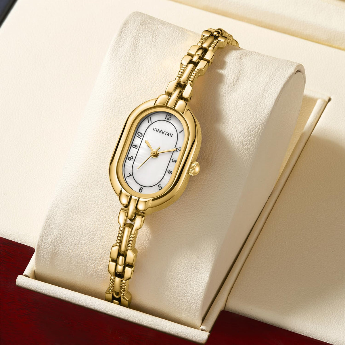 CHEETAH Women s Gold Dainty Bangle Watch Small Bracelet Easy - CHEETAH Official Imagery - 8