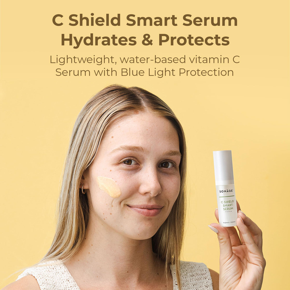Sonage C Shield Smart Serum Hyaluronic Acid Vitamin C - Premium Selection Official Imagery - 3