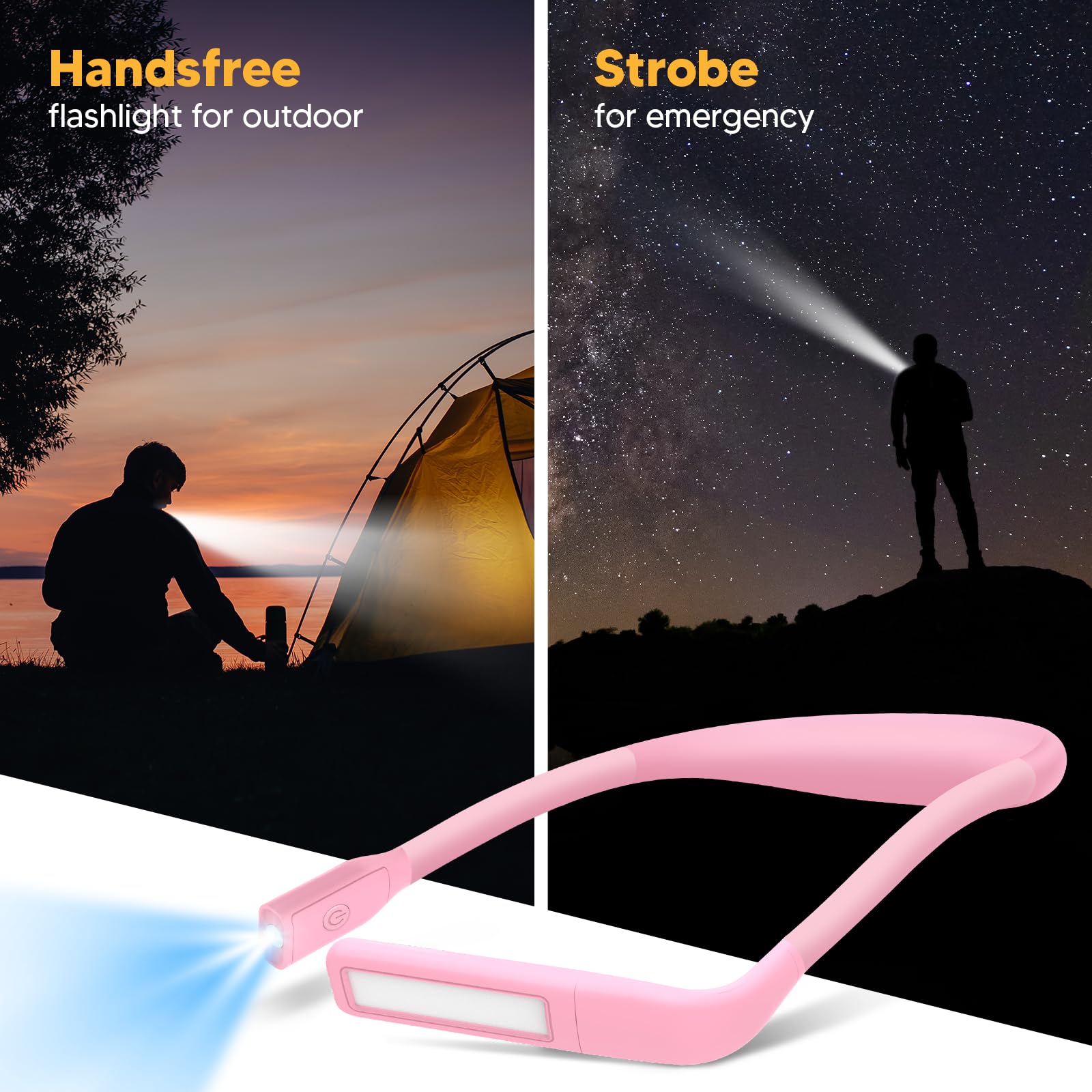 EastPin Neck Light, Stepless Dimming Reading Light for Book Lover Gift - View 5