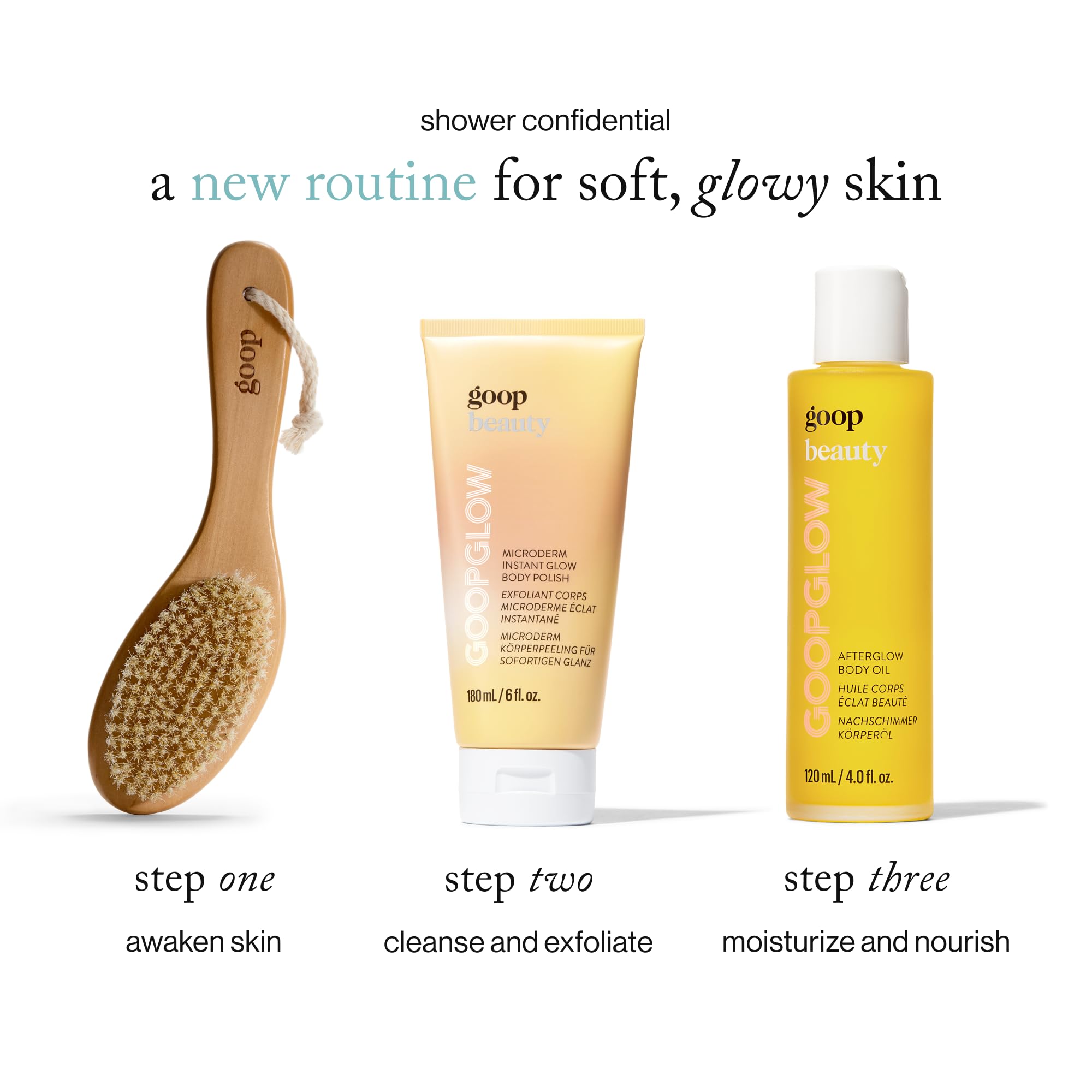 goop Beauty Microderm Body Polish - Exfoliating Scrub & Foaming Cleanser f - goop Official Product View 6