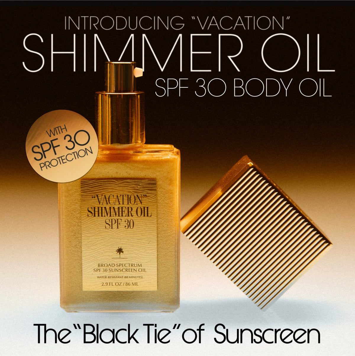 Vacation Shimmer Oil SPF 30 Body Sunscreen Oil 2 9 Fluid - VACATION Official Imagery - 3