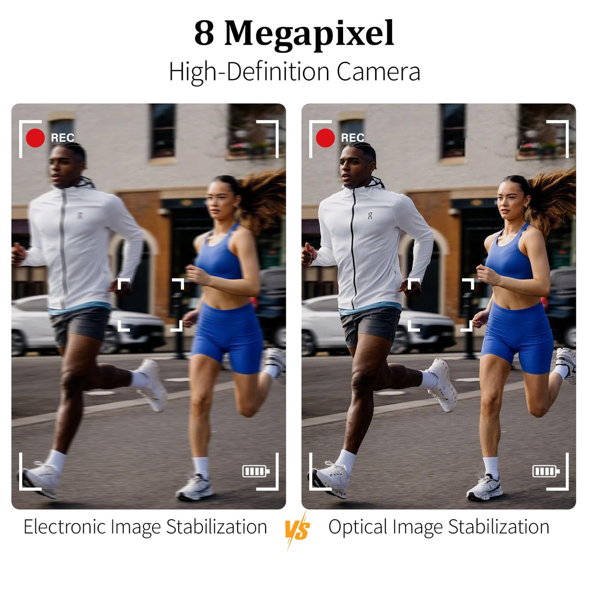 Smart Camera Glasses 8MP Video Recording Sunglasses with 3 - OnsetGizmo Official Imagery - 6