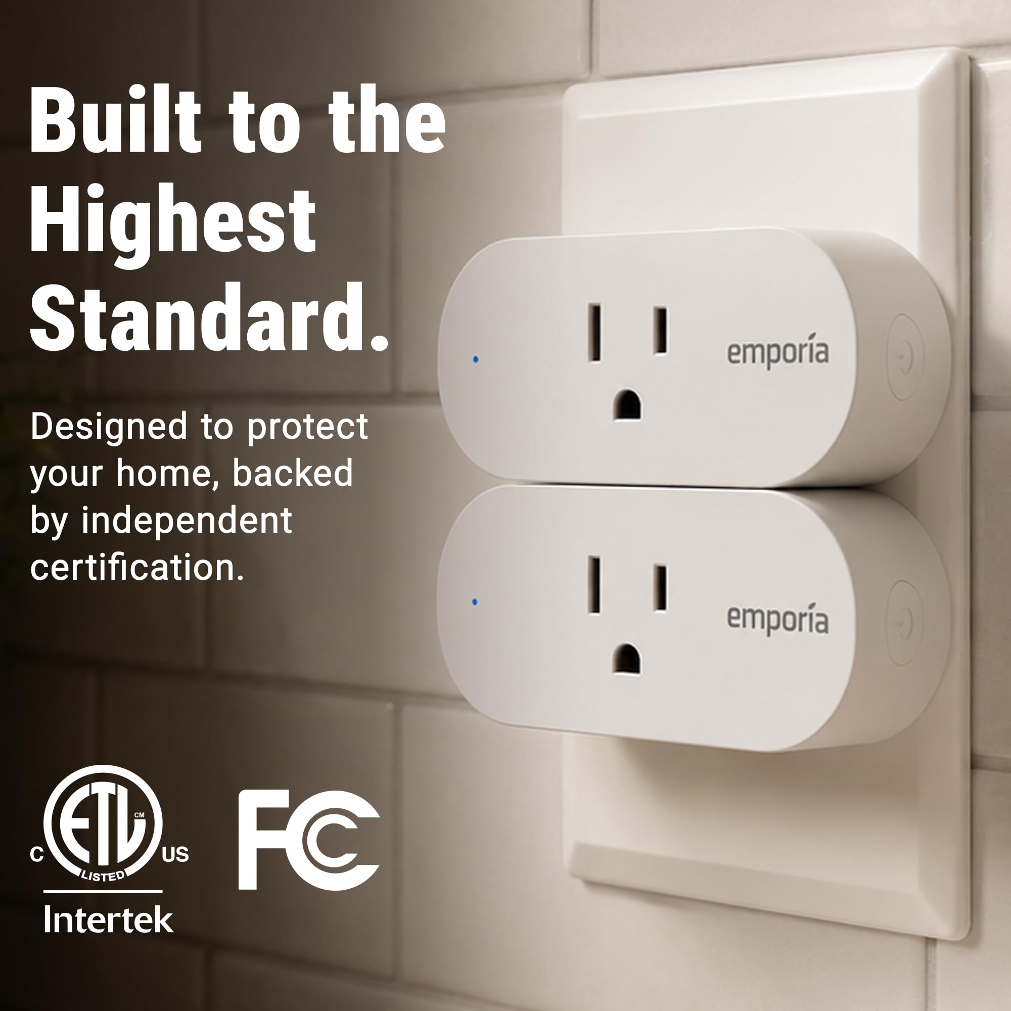 Emporia Energy Monitoring Smart Plug WiFi Smart Outlet Plug - EMPORIA Official Imagery - 7