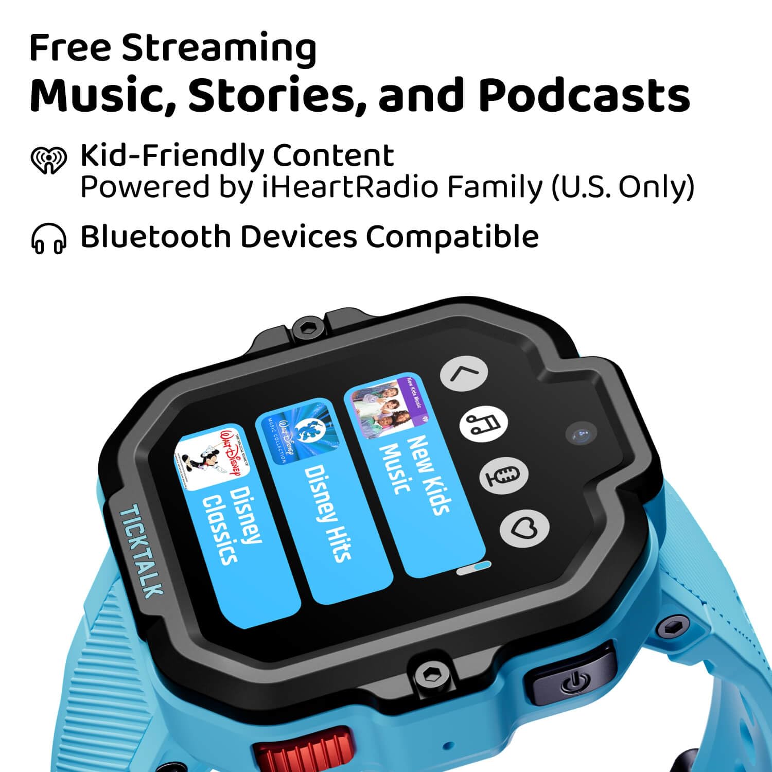 TickTalk5 Kids Smart Watch with GPS Tracker, Calls, Texts & SOS Ages 3 - View 6