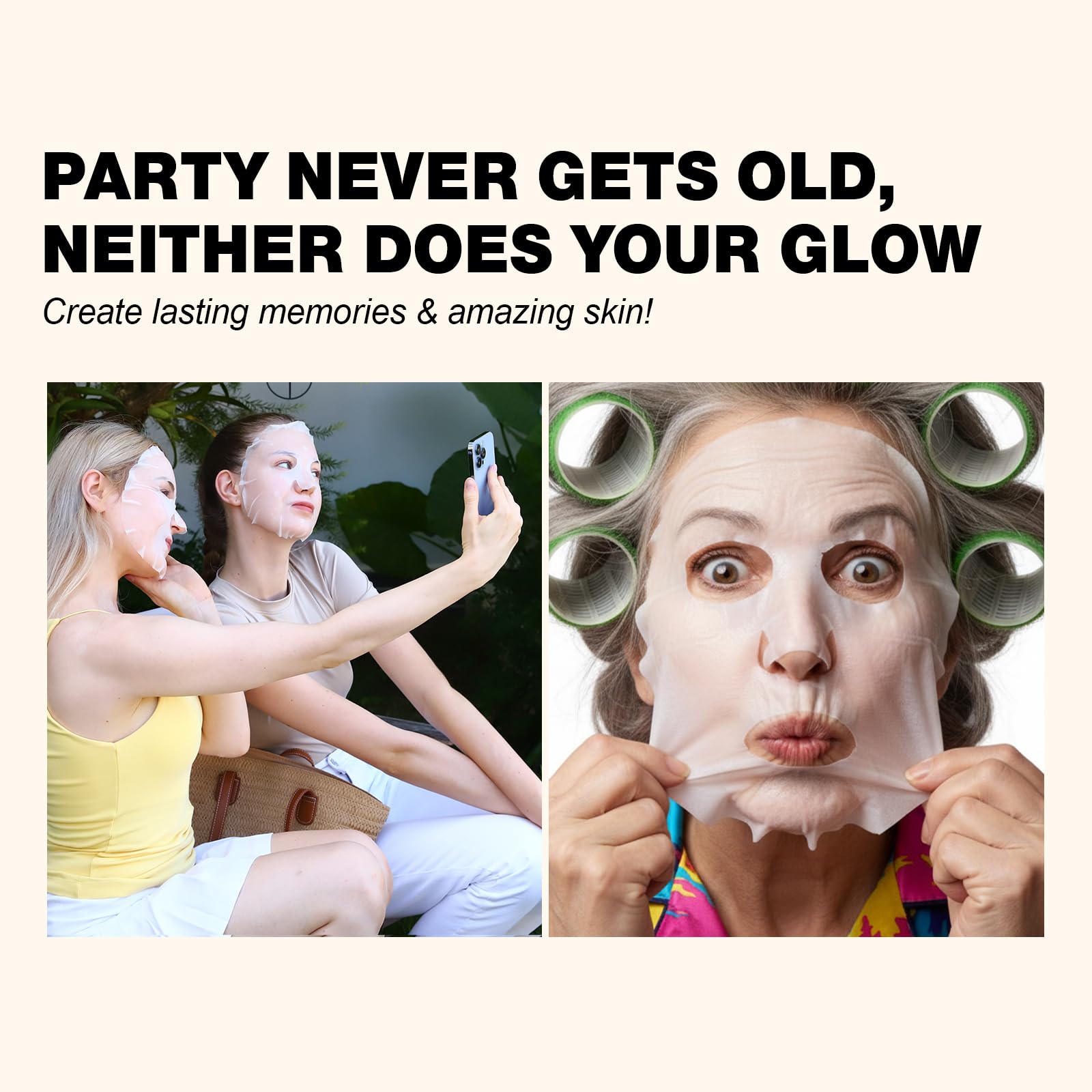 ZealSea EWG Face Mask Skincare Set, Spa Sleepover Party Gifts - ZealSea
