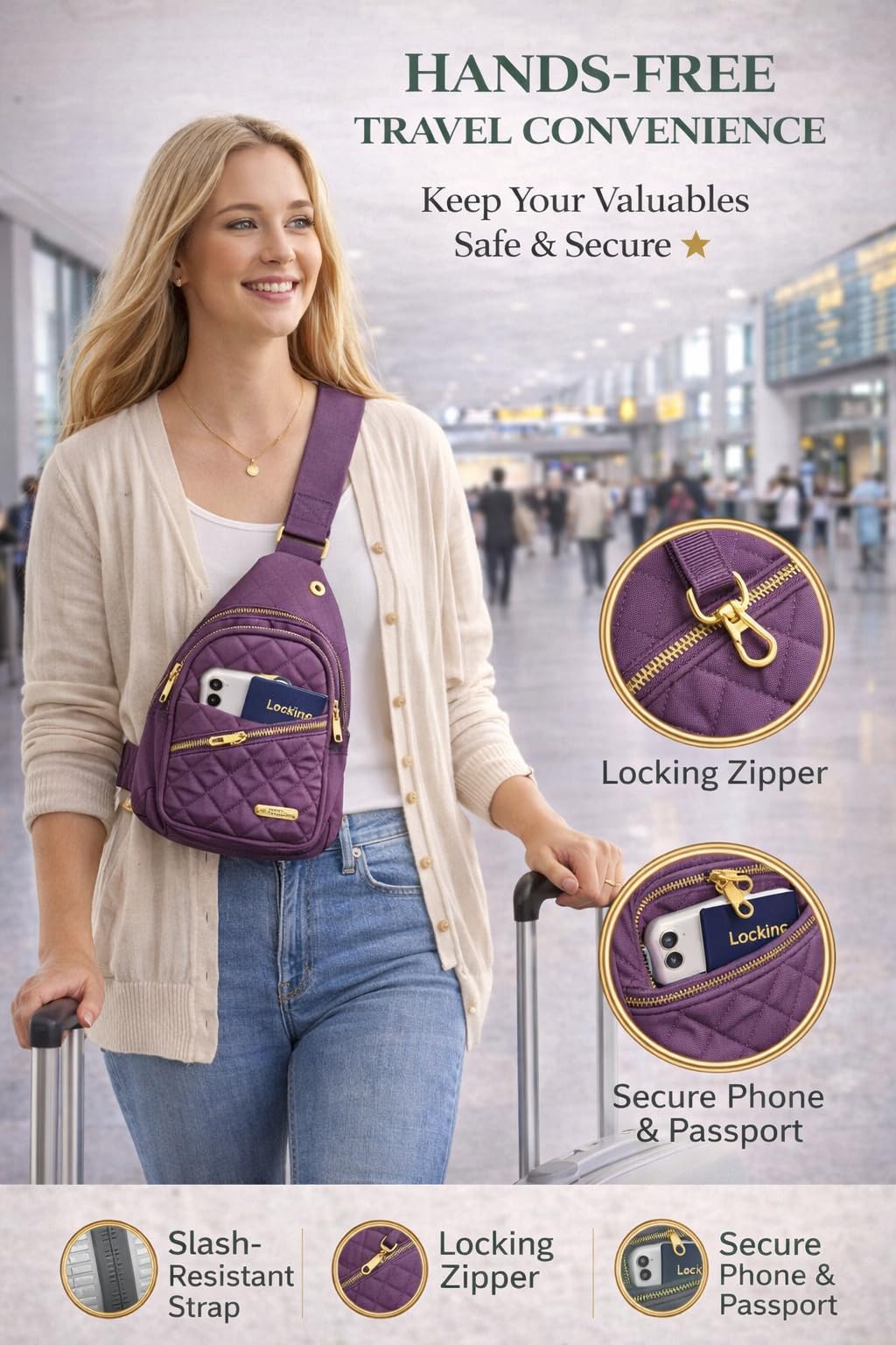 Spicy Tabanca Women s 7 Piece Travel Essentials Gift Set - Premium Selection Official Imagery - 7