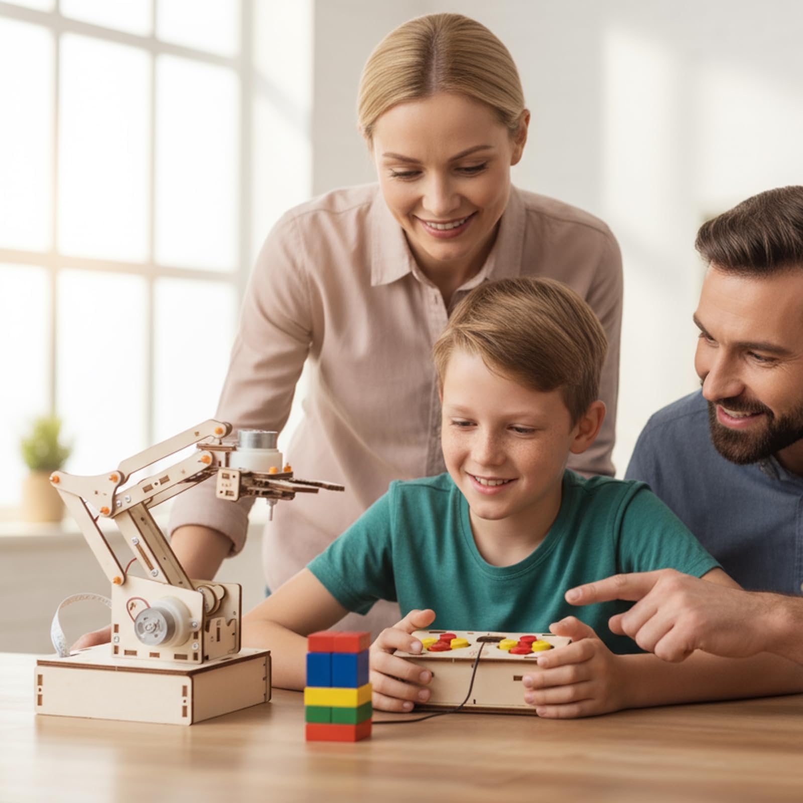 ANNISOKA Robot Arm Kits Robotics for Kids Ages 8-12-14-16 Teens A by ANNISOKA - Angle View 4