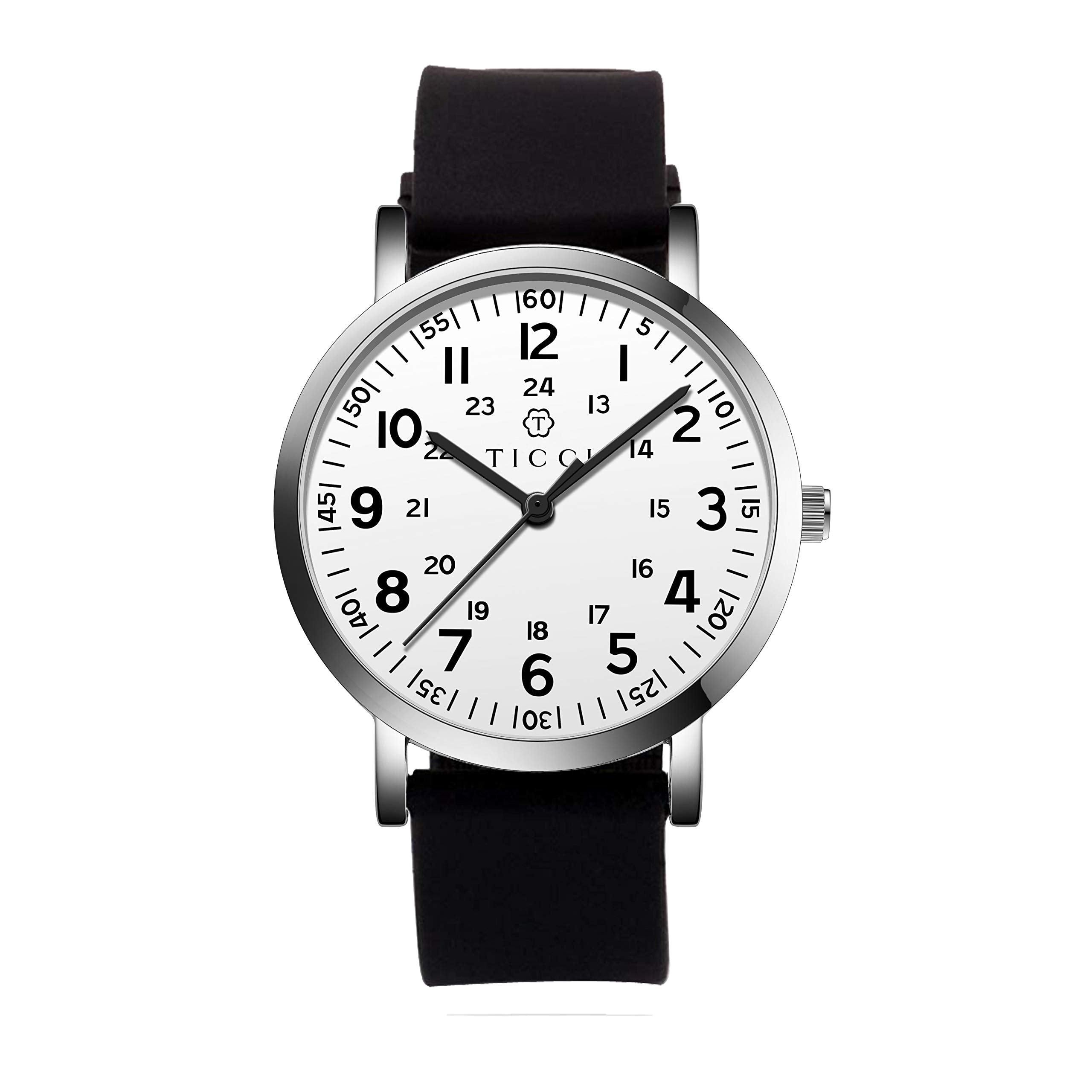 TICCI Unisex Men Women Medical Quartz Watch Arabic Numerals - Product Imagery