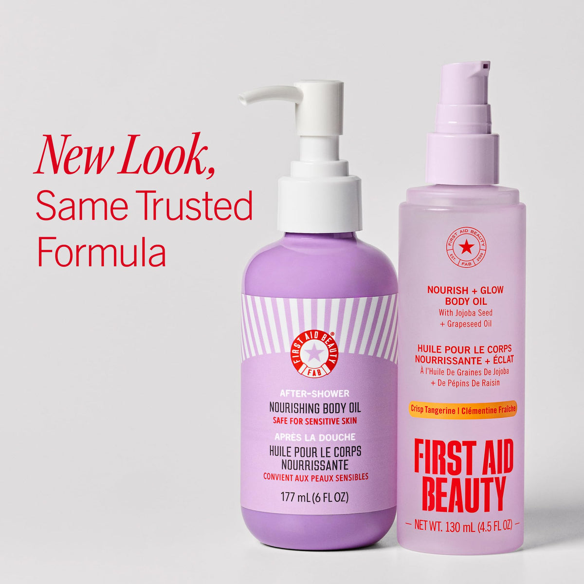 First Aid Beauty Nourish Glow Body Oil Crisp Tangerine Scent - Premium Selection Official Imagery - 3