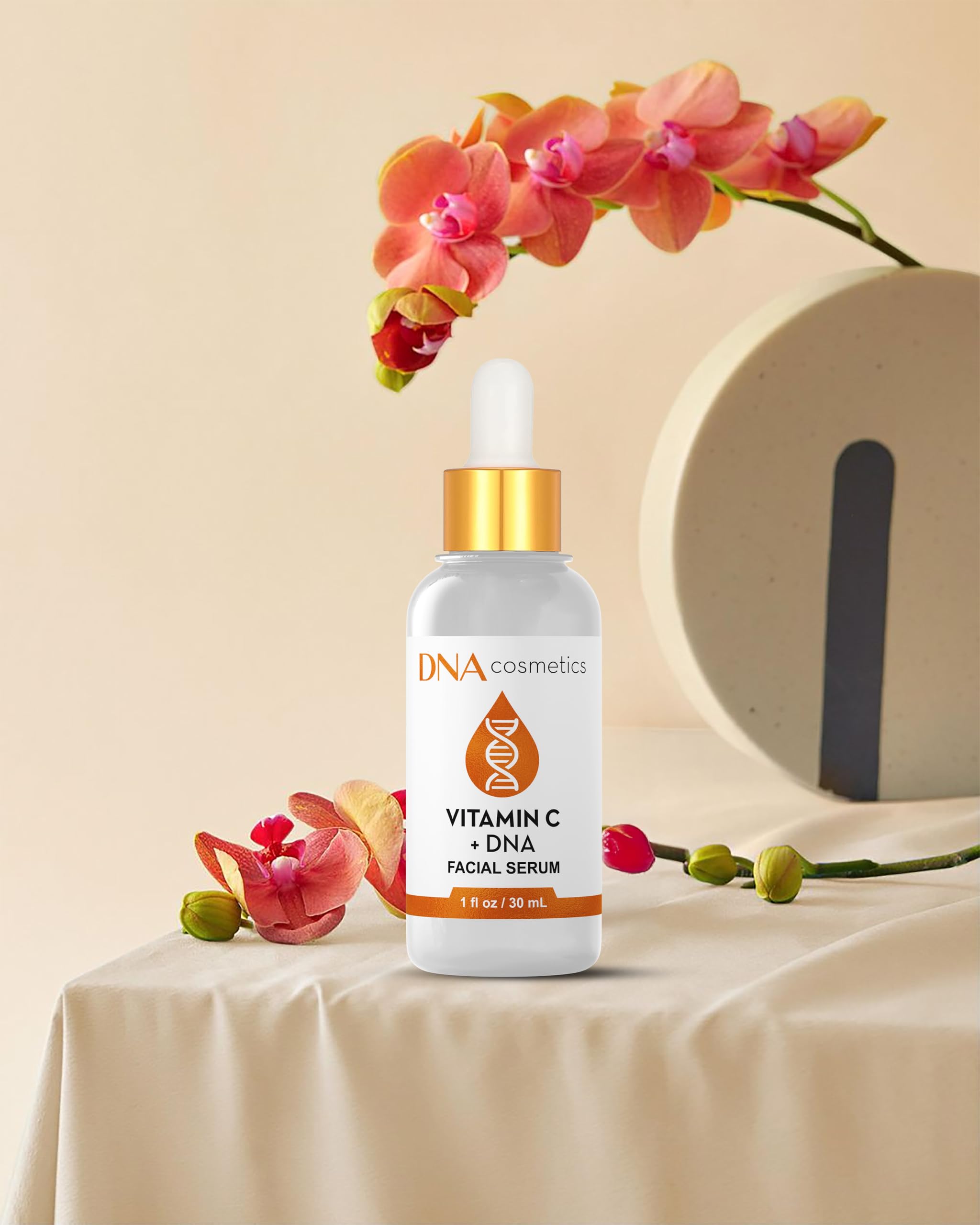 Vitamin C Face Serum with PDRN DNA Repair Technology – Vitamin - DNA Cosmetics