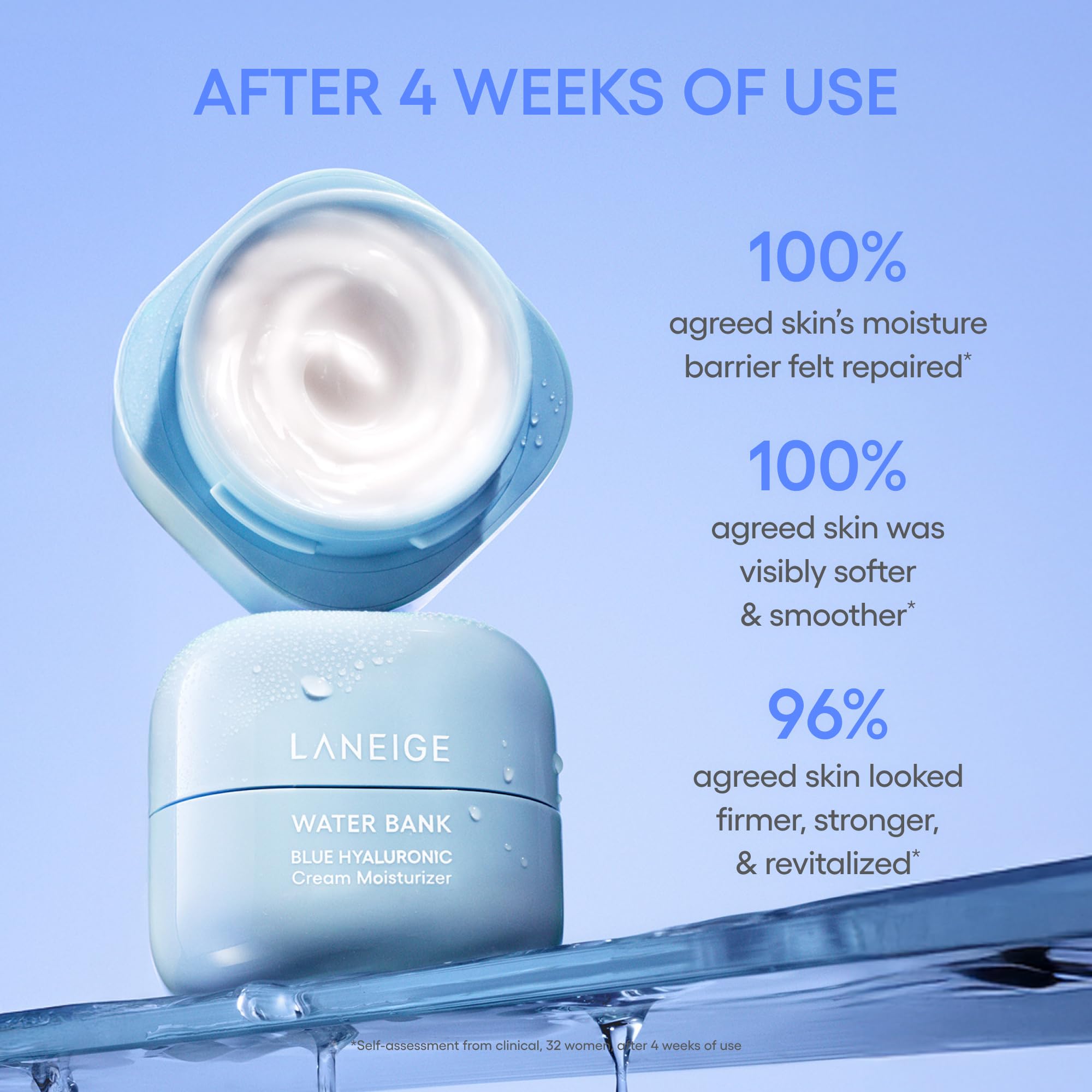 Elefair Tech LANEIGE Water Bank Blue Hyaluronic Cream Moisturizer - Hydrating - Elefair Tech Official Product View 9
