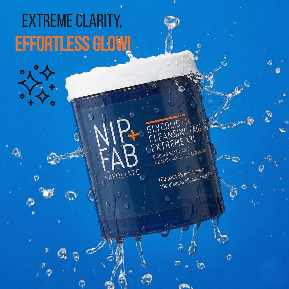 Nip Fab Glycolic Fix Night Pads Extreme XXL 5 Glycolic Acid - Nip+Fab Official Imagery - 8