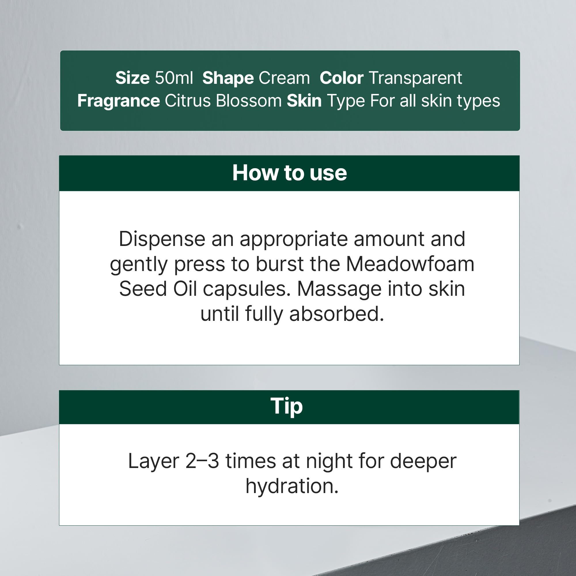 Glow Barrier Coating Cream, Lightweight Face Moisturizer with... - RAUME Official Product View 10