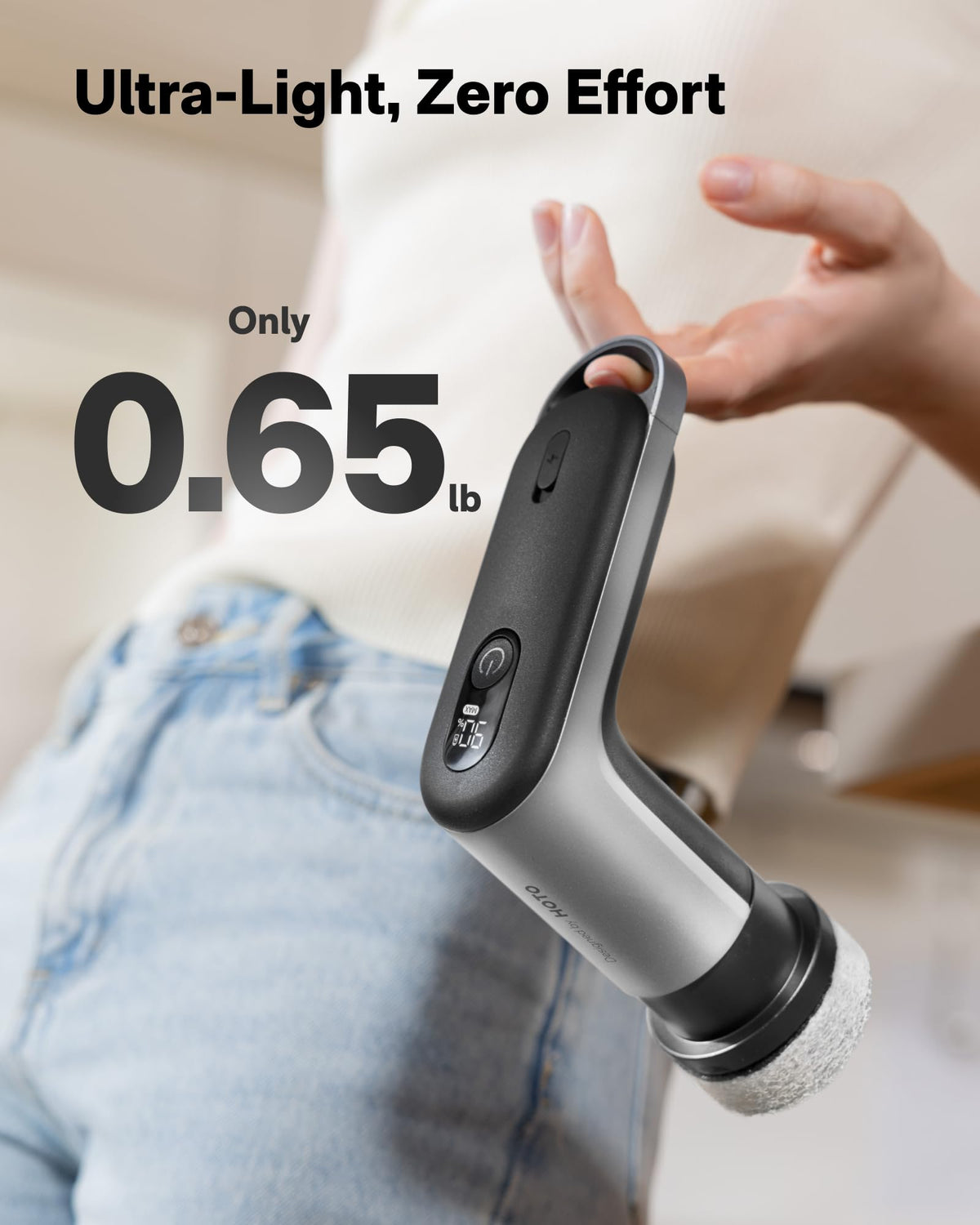 HOTO Grip Cordless Electric Spin Scrubber IPX7 Waterproof 6 - HOTO Official Imagery - 7