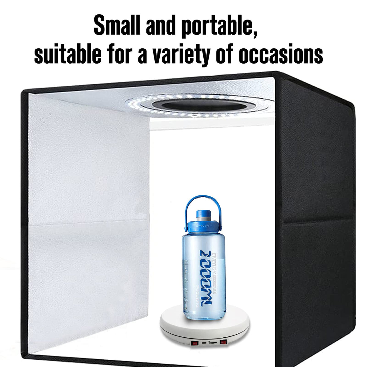JAYEGT Motorized Rotating Display Stand with LED Light 10 - JAYEGT Official Imagery - 7