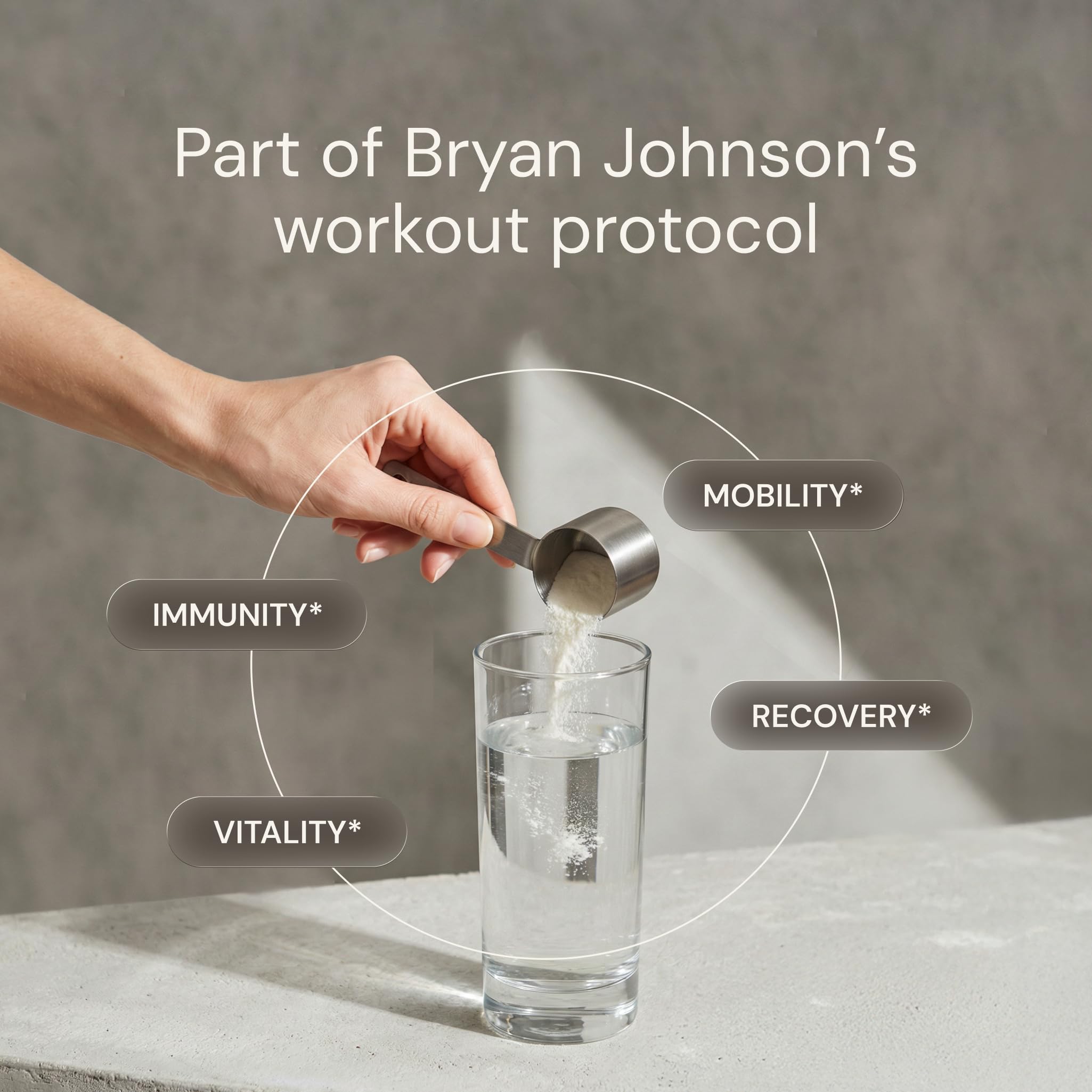 Blueprint Bryan Johnson Hydrolyzed Collagen Peptides Powder - Blueprint Bryan Johnson Official Imagery - 5